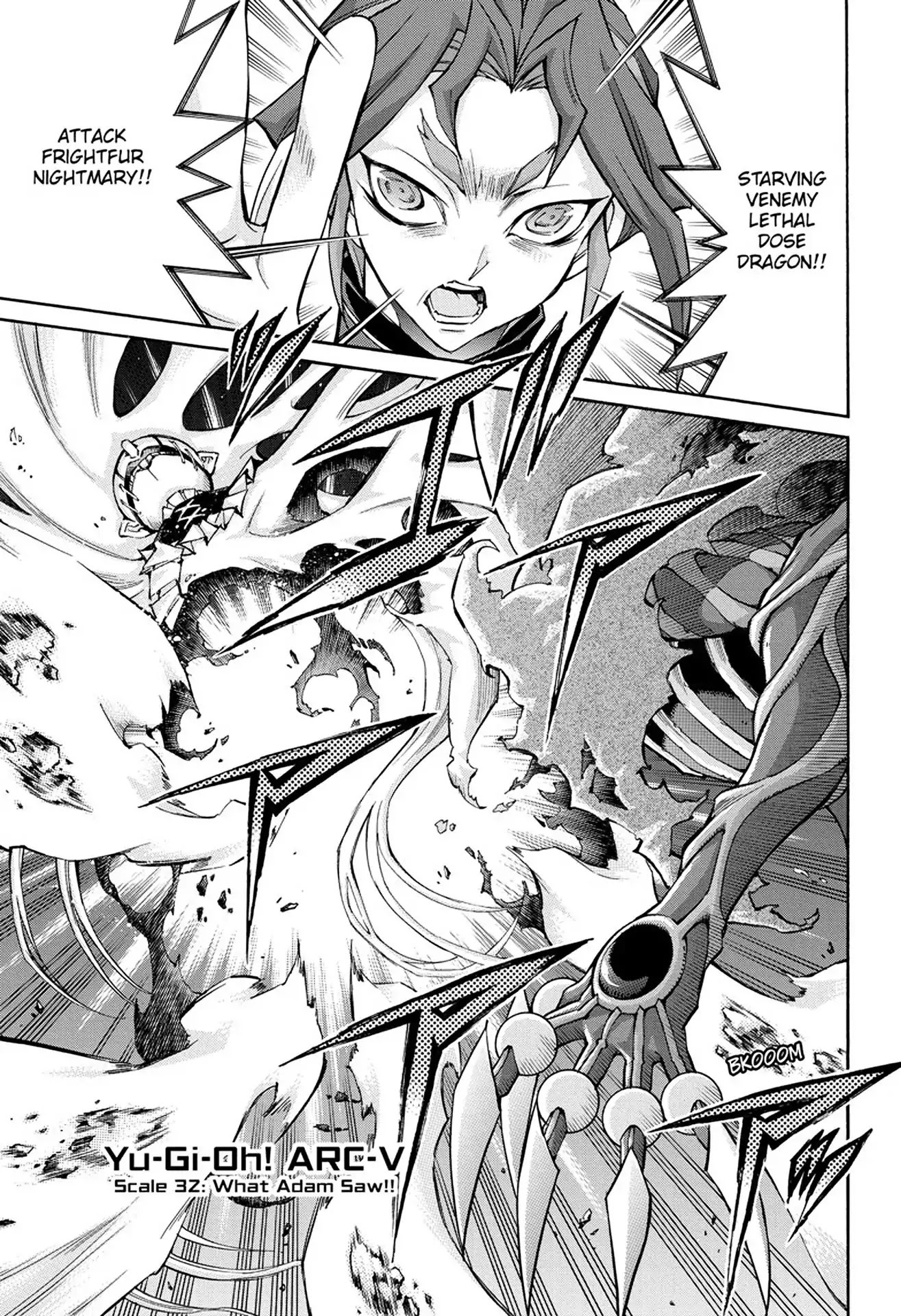 Yu-Gi-Oh! Arc-V Chapter 32 page 2 - Chapter 32: Vol.6 SCALE 32: What Adam Saw!
