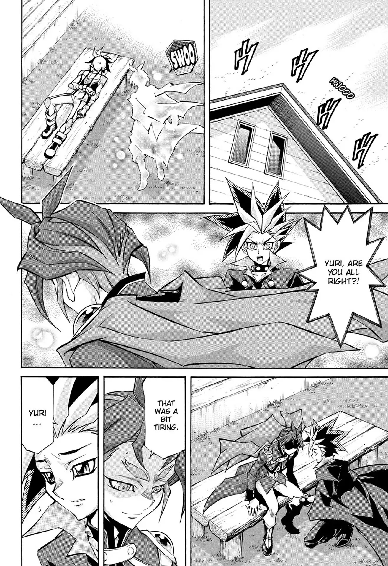 Yu-Gi-Oh! Arc-V Chapter 32 page 5 - Chapter 32: Vol.6 SCALE 32: What Adam Saw!