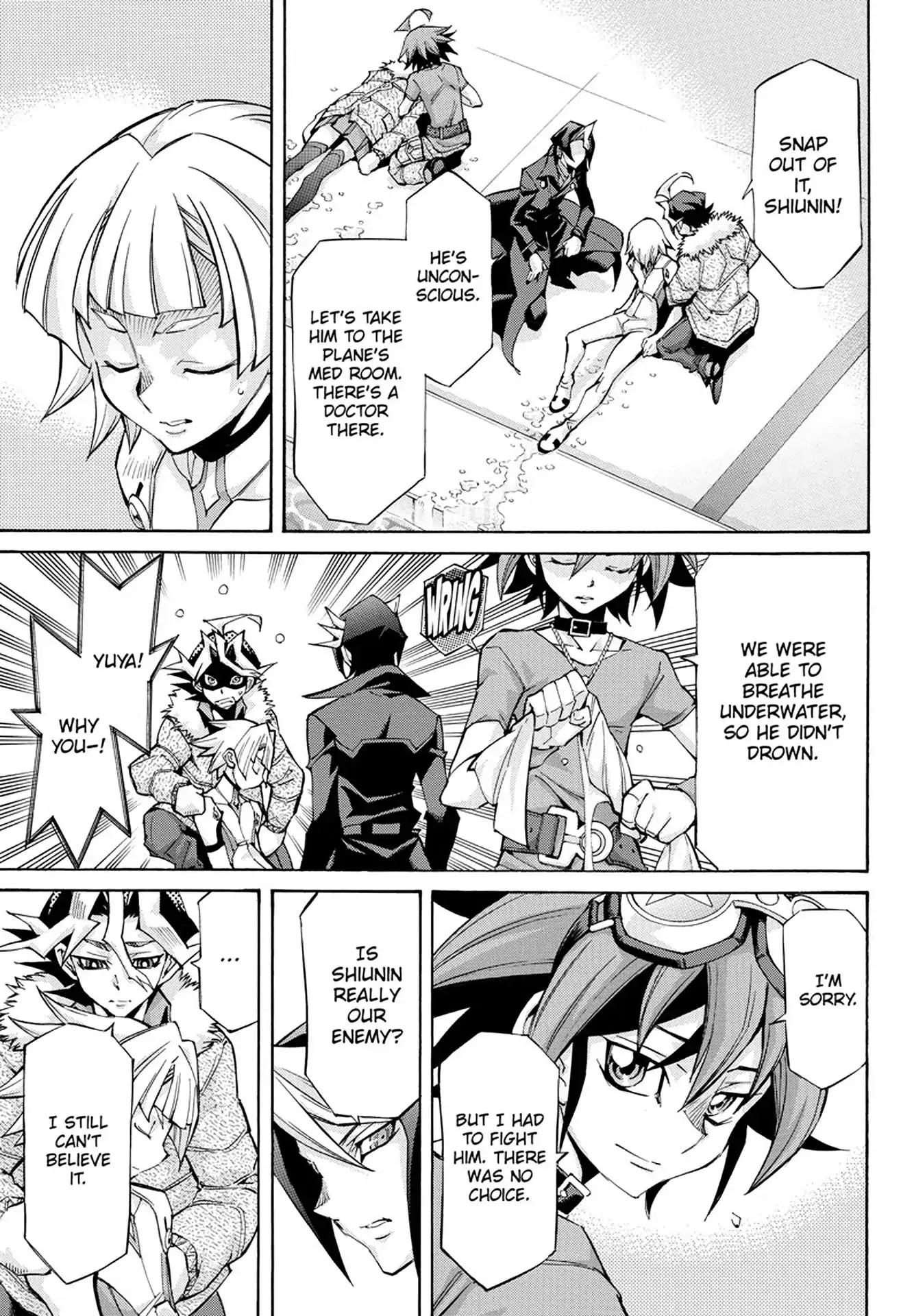 Yu-Gi-Oh! Arc-V Chapter 32 page 8 - Chapter 32: Vol.6 SCALE 32: What Adam Saw!