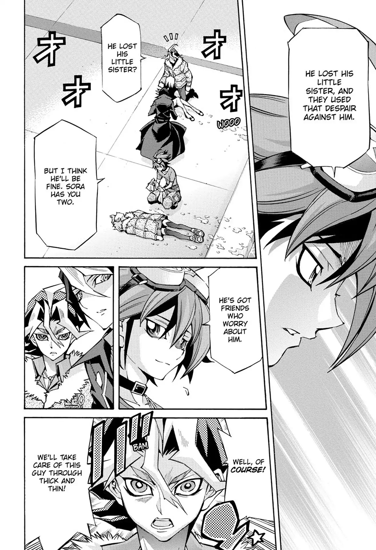 Yu-Gi-Oh! Arc-V Chapter 32 page 9 - Chapter 32: Vol.6 SCALE 32: What Adam Saw!