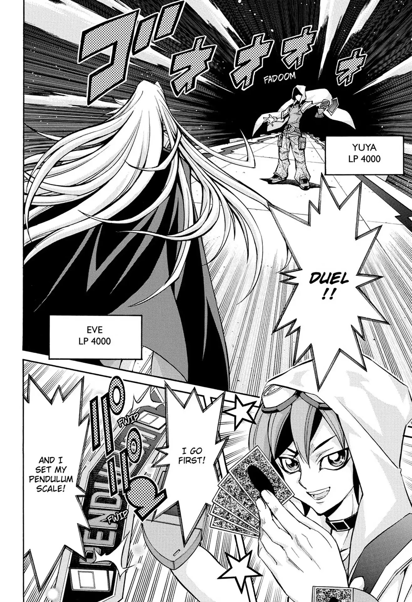 Yu-Gi-Oh! Arc-V Chapter 33 page 11 - Chapter 33: Vol.6 SCALE 33: Eve's True Skills!!