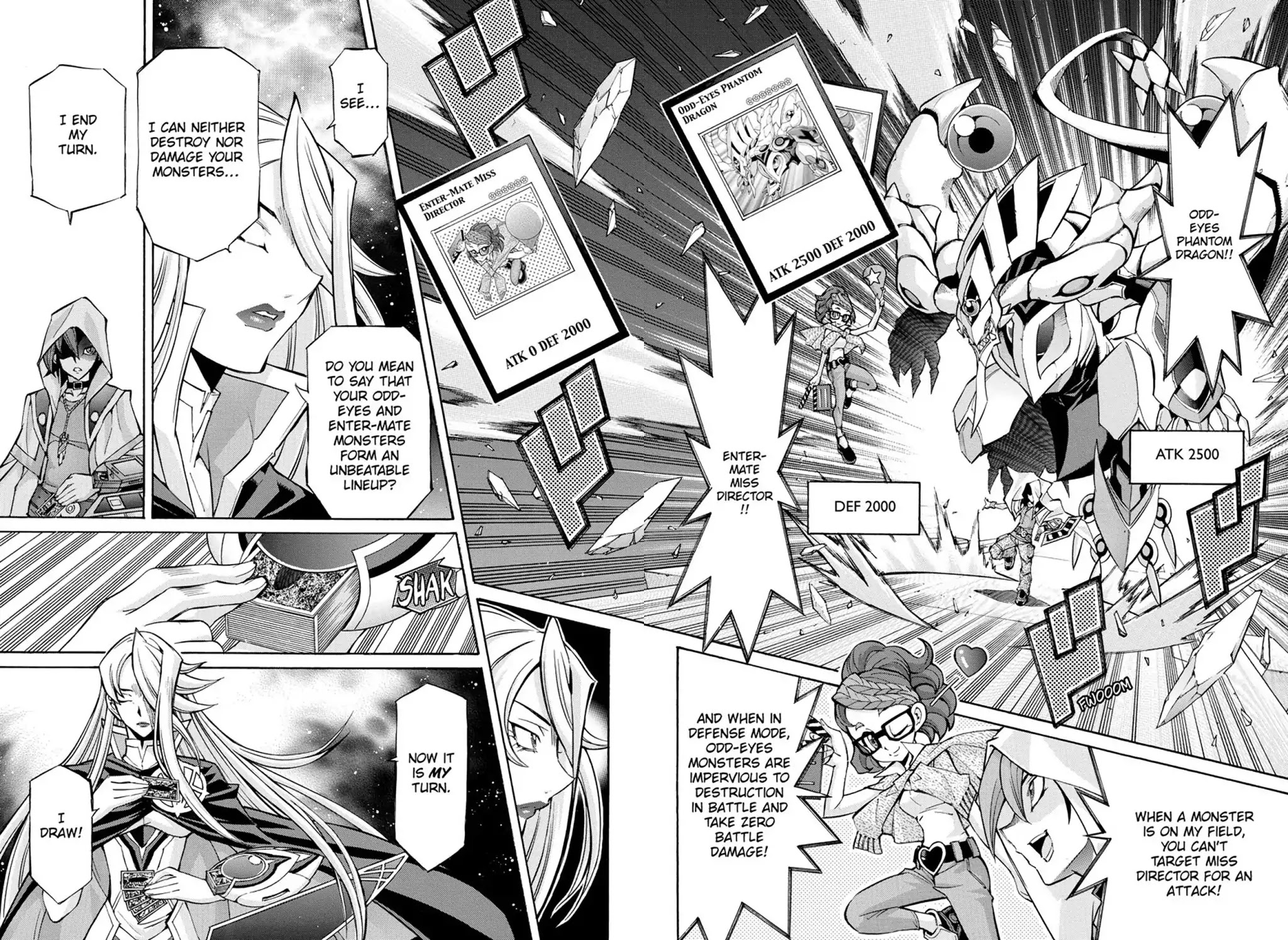 Yu-Gi-Oh! Arc-V Chapter 33 page 13 - Chapter 33: Vol.6 SCALE 33: Eve's True Skills!!