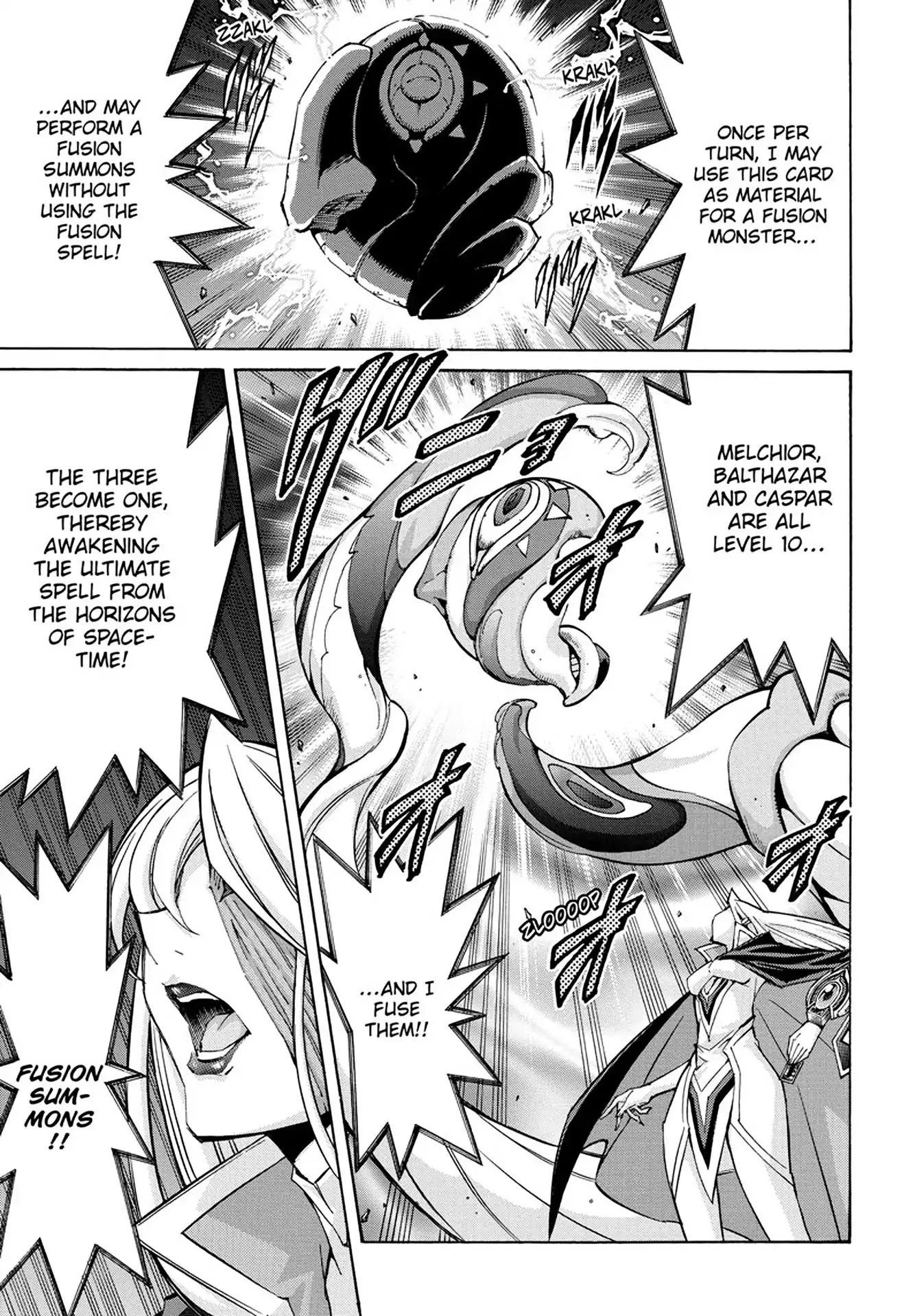 Yu-Gi-Oh! Arc-V Chapter 33 page 17 - Chapter 33: Vol.6 SCALE 33: Eve's True Skills!!