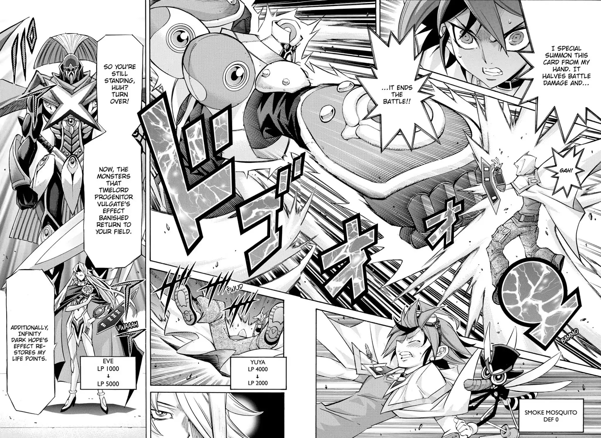 Yu-Gi-Oh! Arc-V Chapter 33 page 28 - Chapter 33: Vol.6 SCALE 33: Eve's True Skills!!
