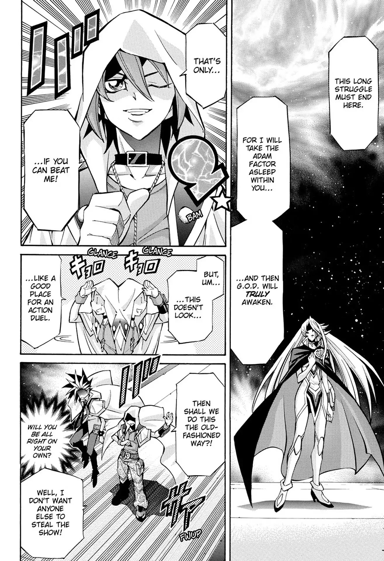 Yu-Gi-Oh! Arc-V Chapter 33 page 9 - Chapter 33: Vol.6 SCALE 33: Eve's True Skills!!