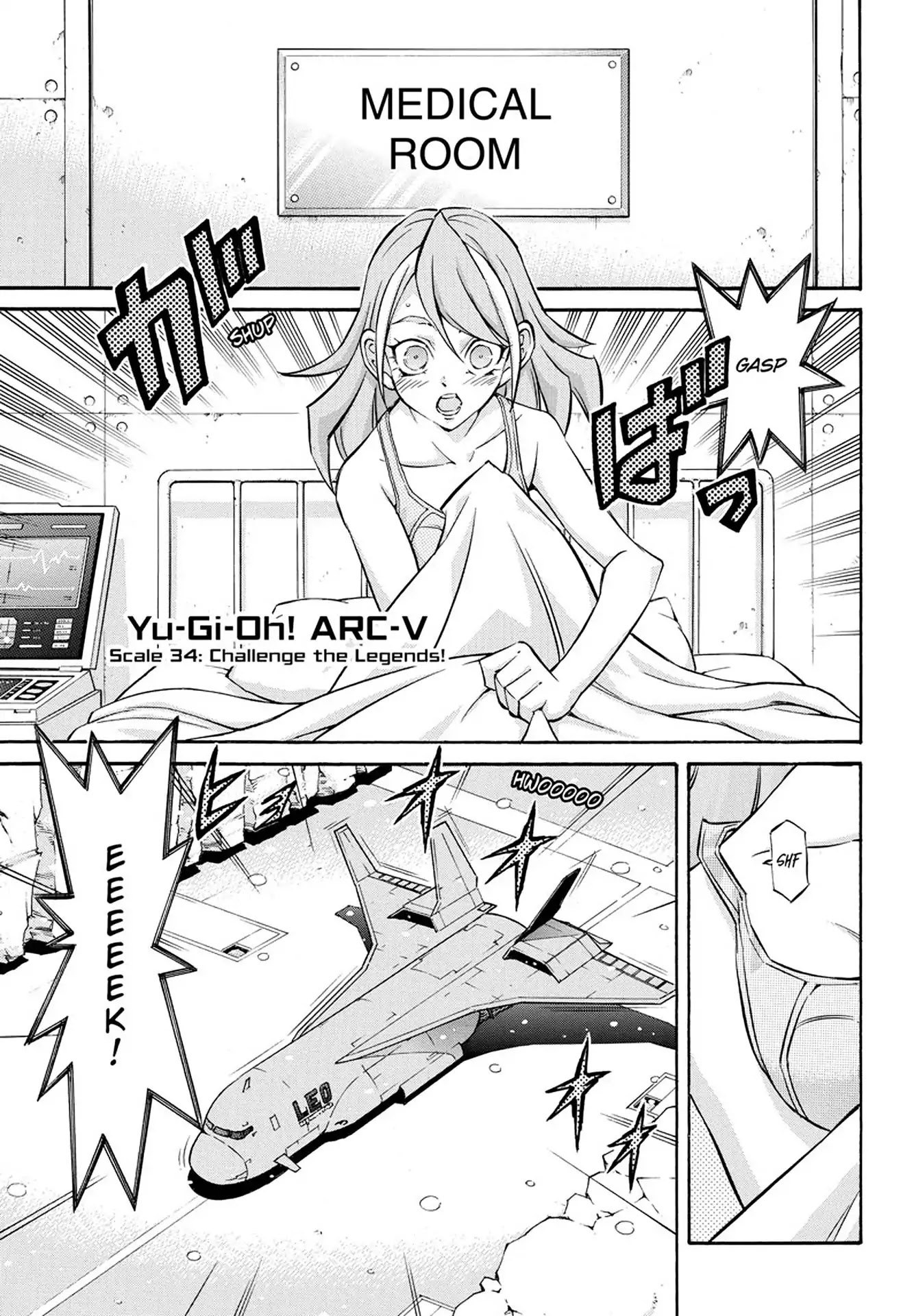 Yu-Gi-Oh! Arc-V Chapter 34 page 2 - Chapter 34: Vol.6 SCALE 34: Challenge the Legends!