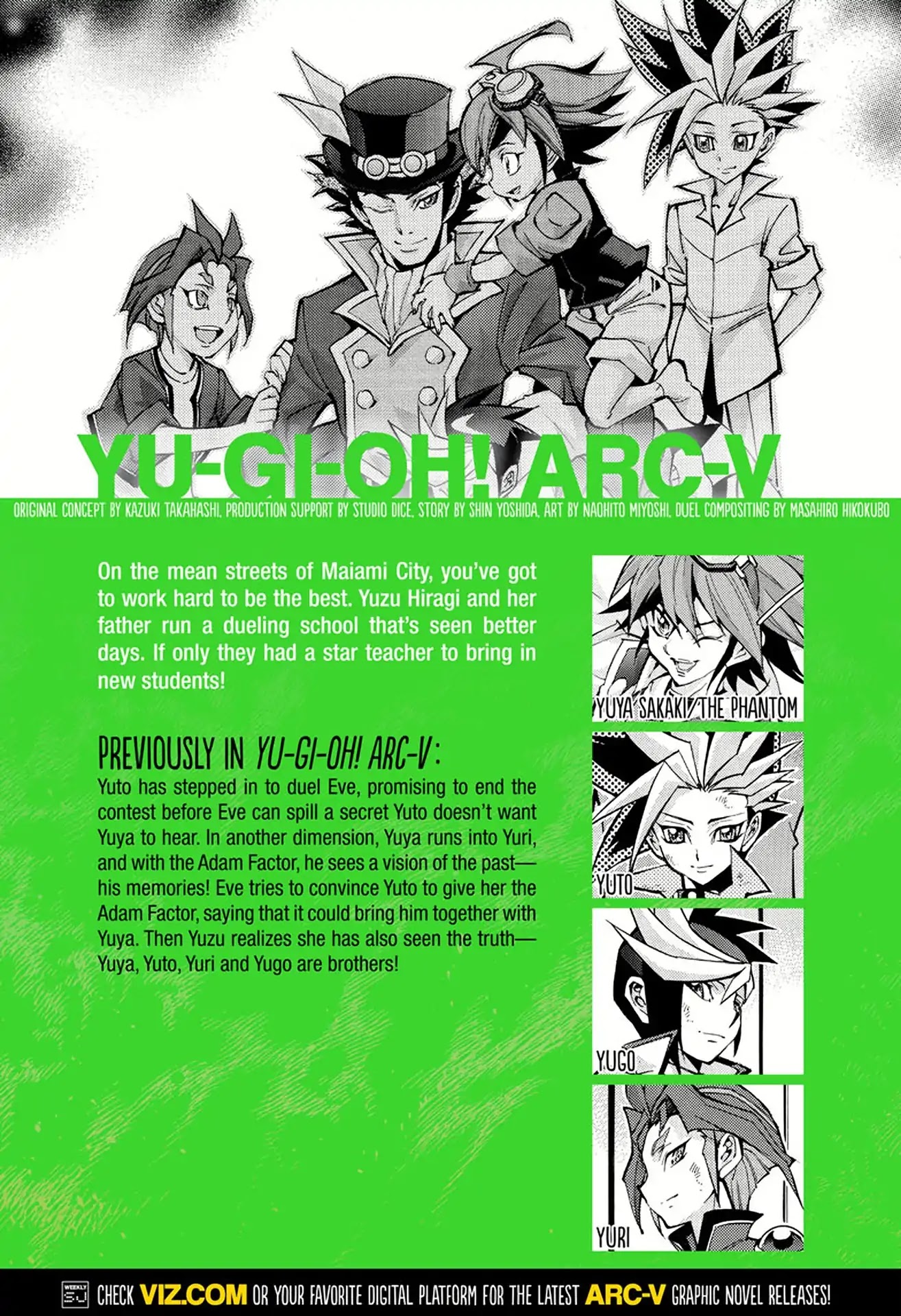 Yu-Gi-Oh! Arc-V Chapter 35 page 1 - Chapter 35: Vol.6 SCALE 35: The Four Brothers' Bond!