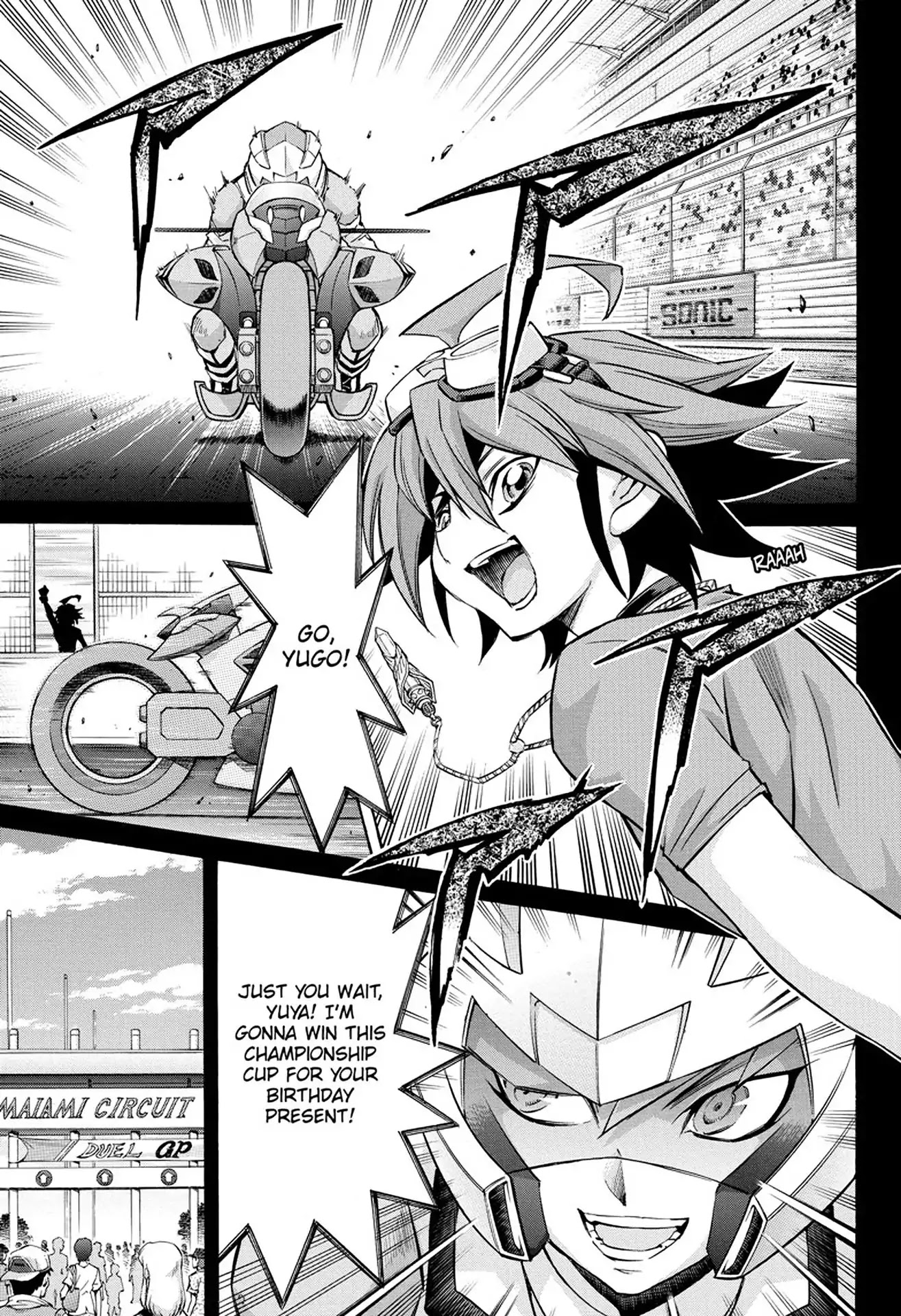 Yu-Gi-Oh! Arc-V Chapter 35 page 10 - Chapter 35: Vol.6 SCALE 35: The Four Brothers' Bond!