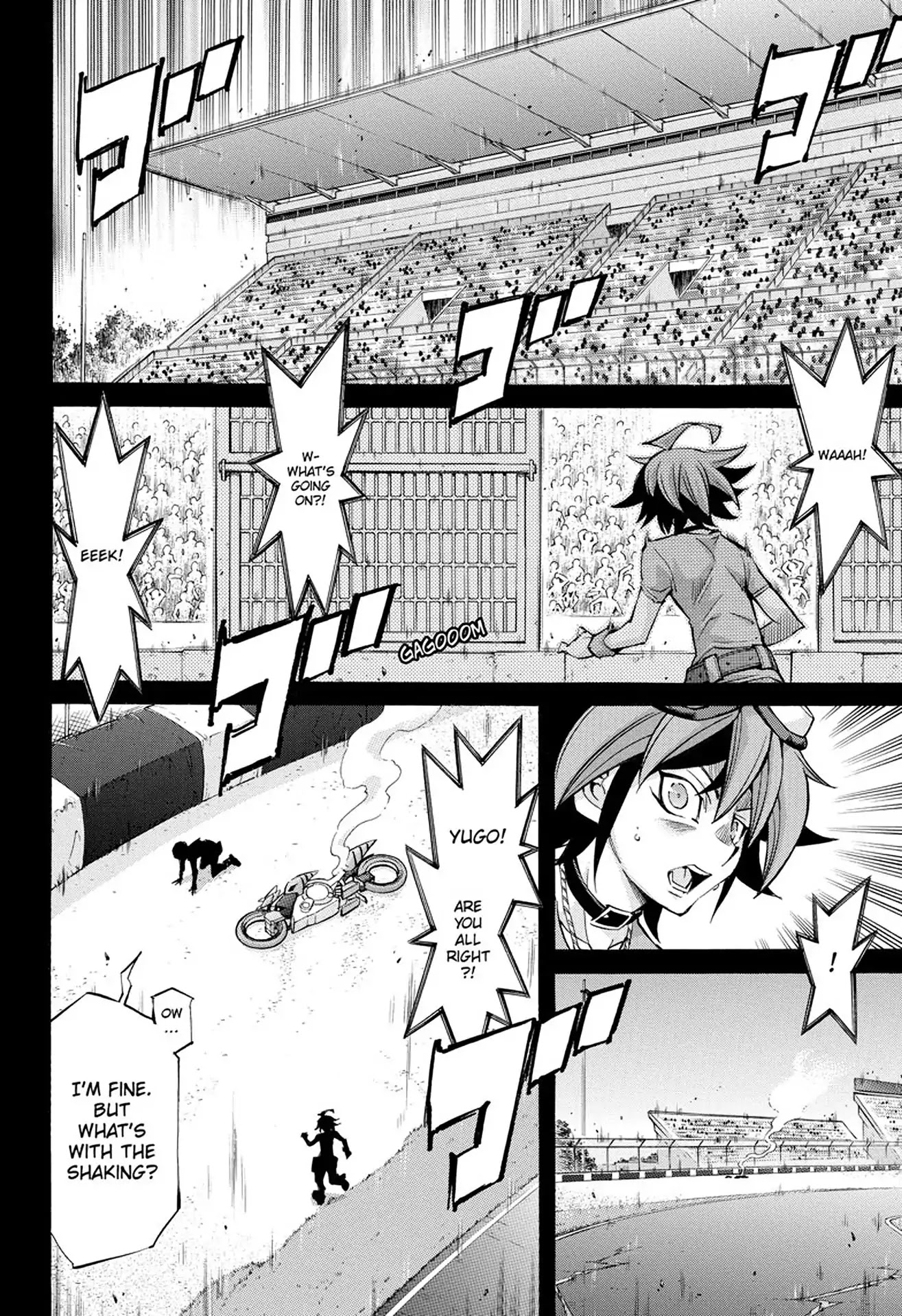 Yu-Gi-Oh! Arc-V Chapter 35 page 13 - Chapter 35: Vol.6 SCALE 35: The Four Brothers' Bond!