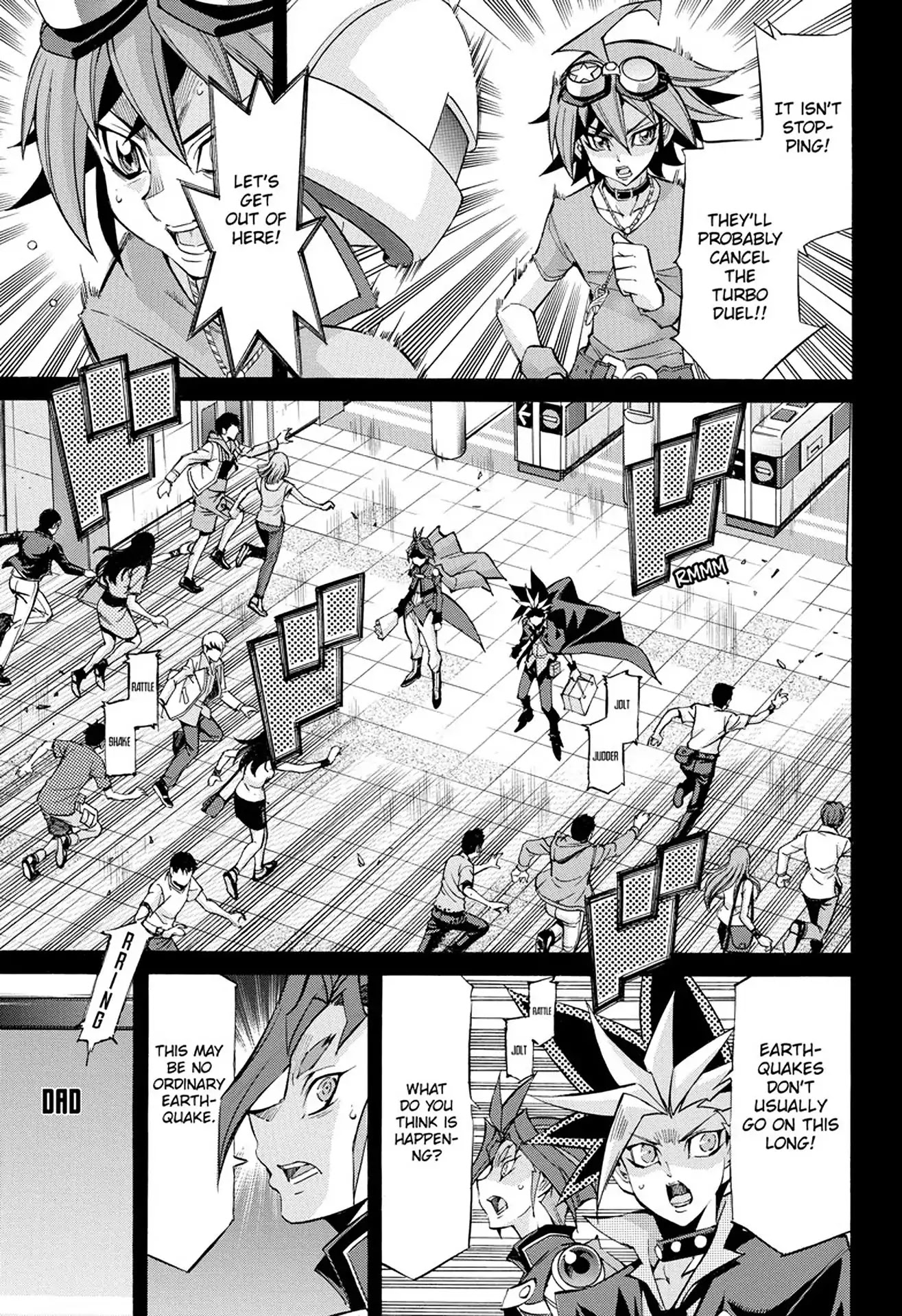 Yu-Gi-Oh! Arc-V Chapter 35 page 14 - Chapter 35: Vol.6 SCALE 35: The Four Brothers' Bond!
