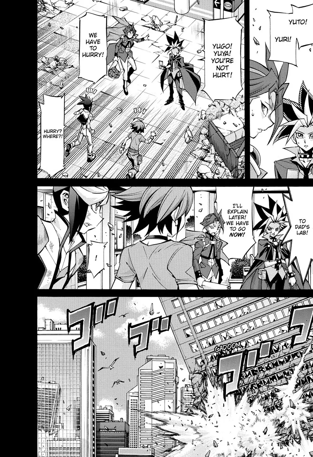 Yu-Gi-Oh! Arc-V Chapter 35 page 21 - Chapter 35: Vol.6 SCALE 35: The Four Brothers' Bond!