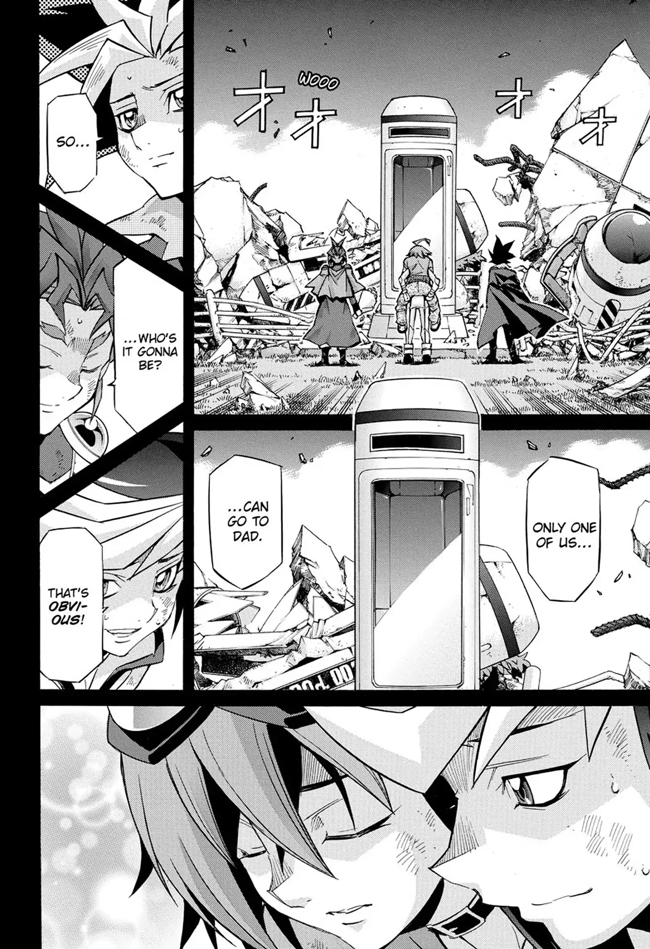 Yu-Gi-Oh! Arc-V Chapter 35 page 25 - Chapter 35: Vol.6 SCALE 35: The Four Brothers' Bond!