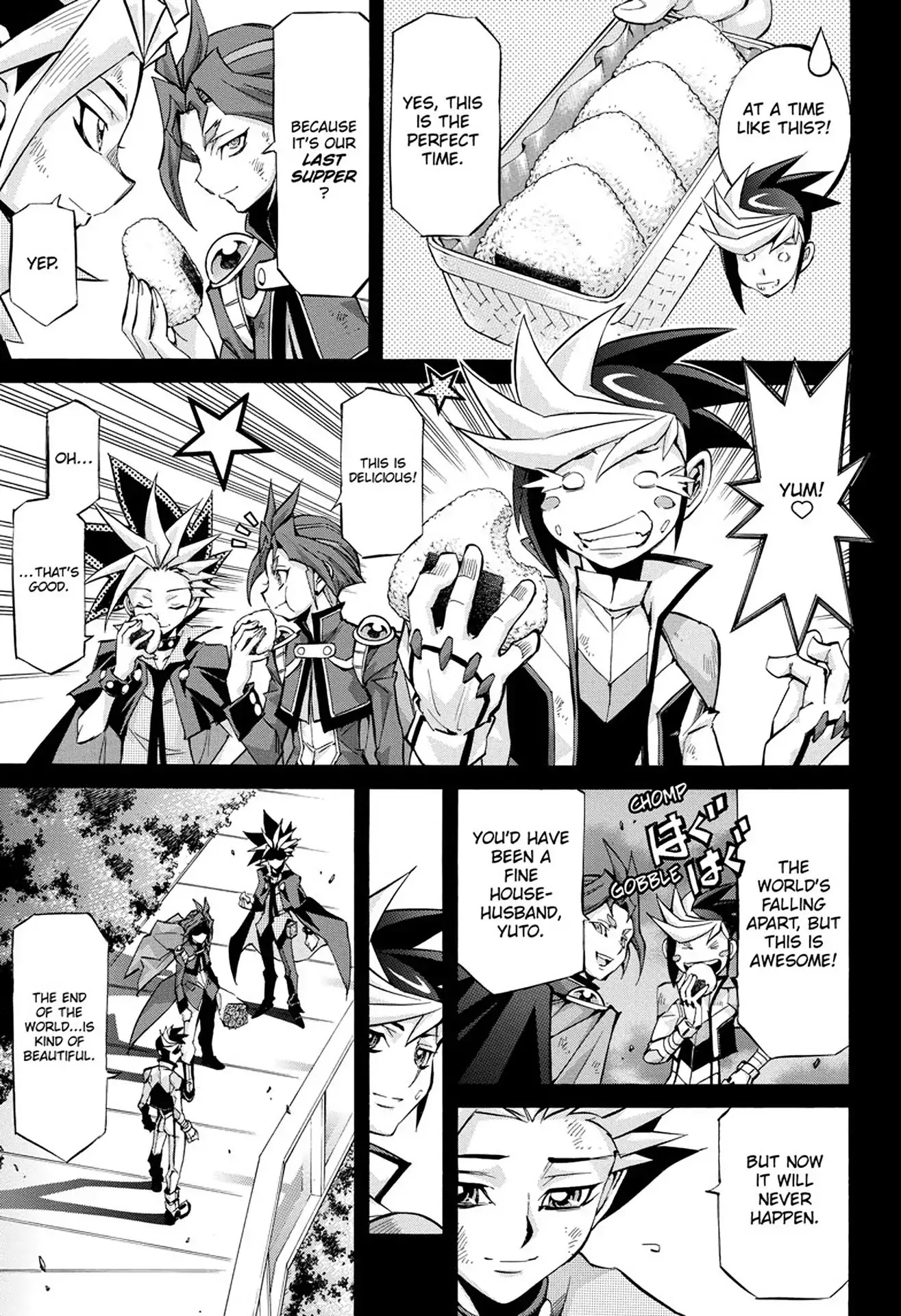 Yu-Gi-Oh! Arc-V Chapter 35 page 28 - Chapter 35: Vol.6 SCALE 35: The Four Brothers' Bond!