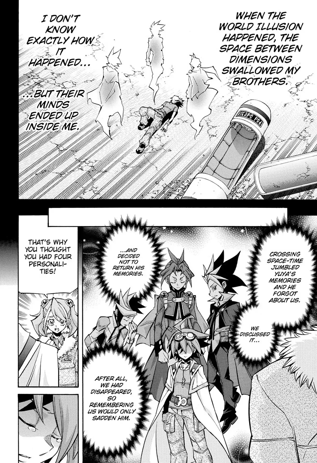 Yu-Gi-Oh! Arc-V Chapter 35 page 31 - Chapter 35: Vol.6 SCALE 35: The Four Brothers' Bond!