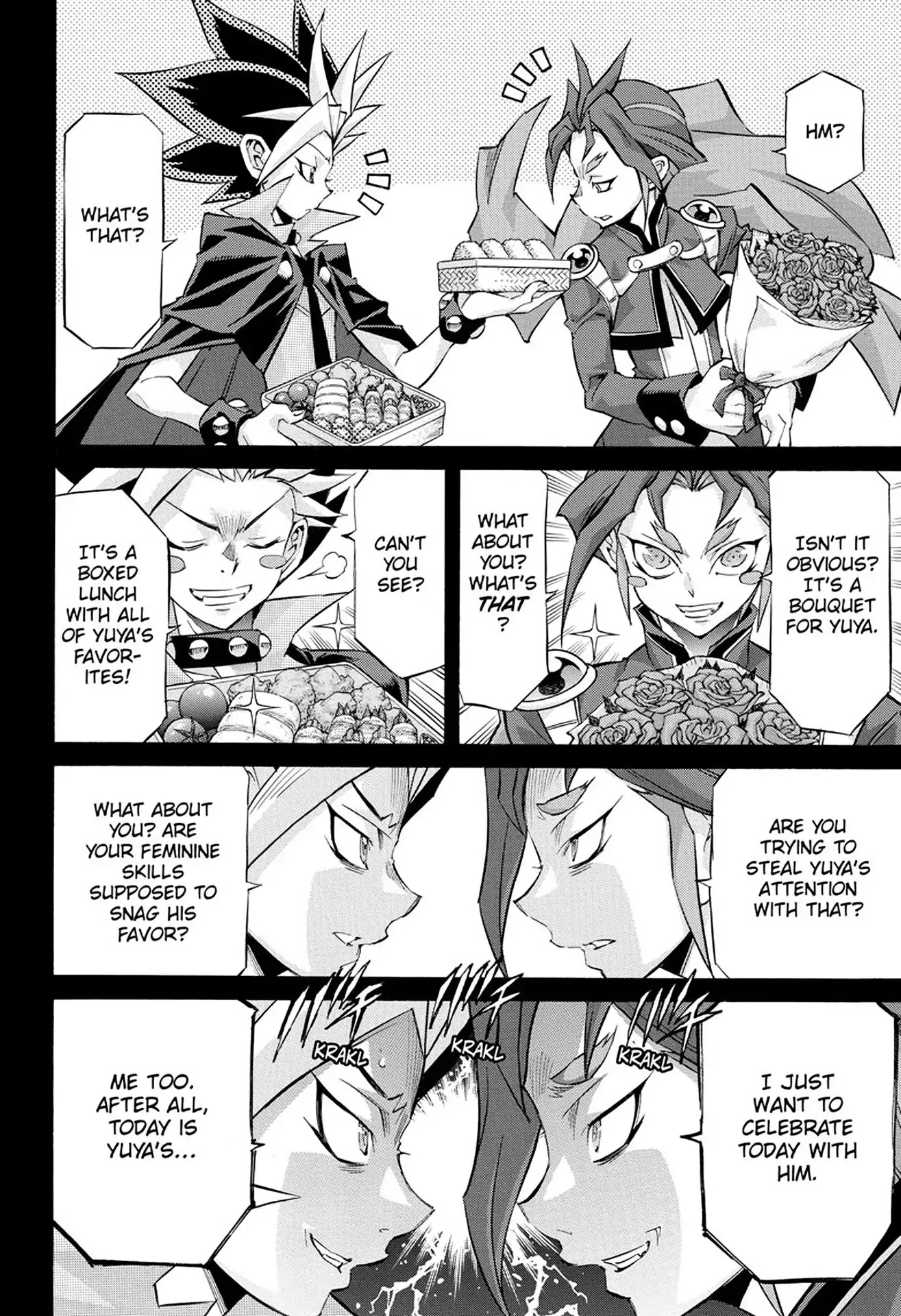 Yu-Gi-Oh! Arc-V Chapter 35 page 7 - Chapter 35: Vol.6 SCALE 35: The Four Brothers' Bond!