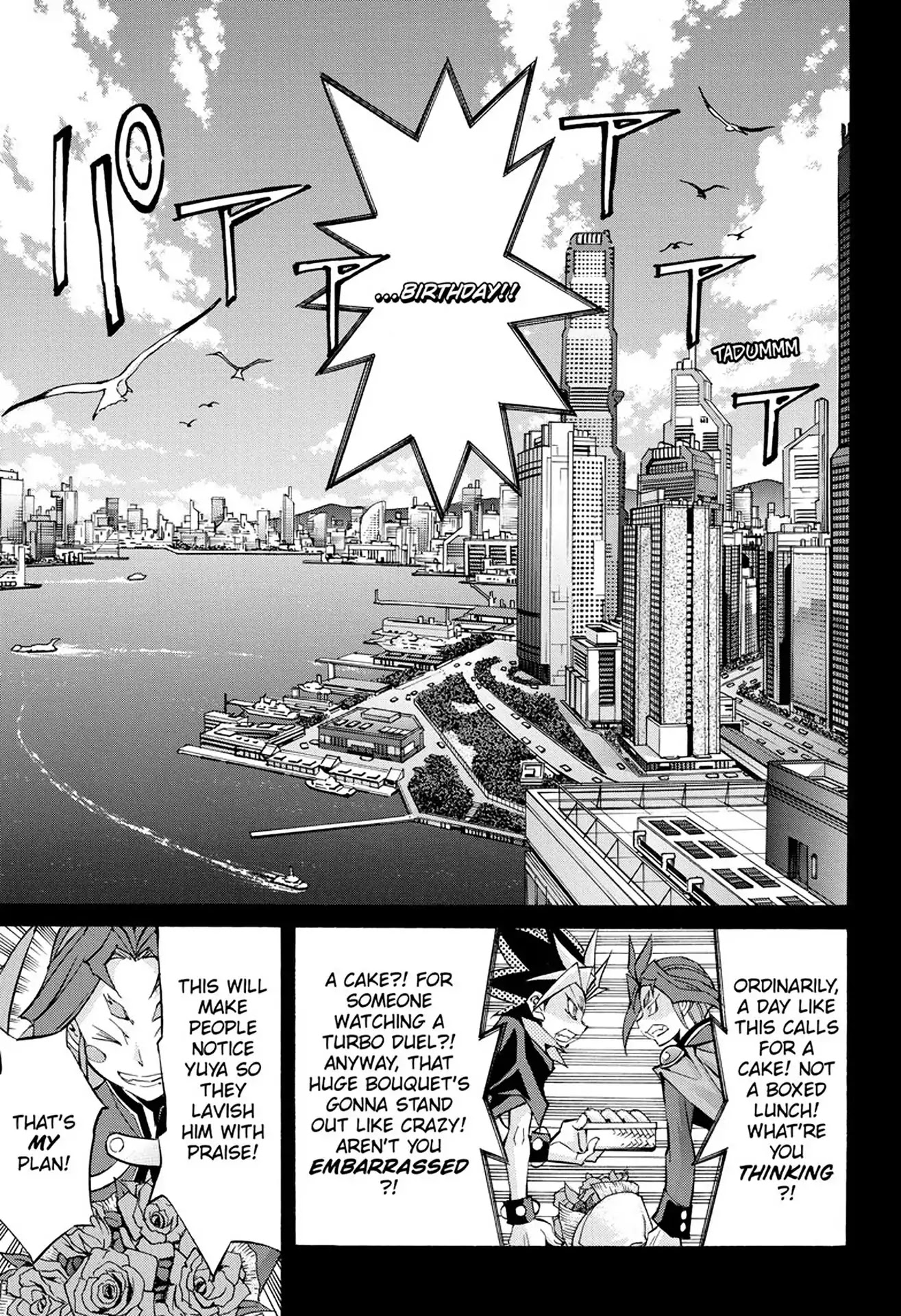 Yu-Gi-Oh! Arc-V Chapter 35 page 8 - Chapter 35: Vol.6 SCALE 35: The Four Brothers' Bond!