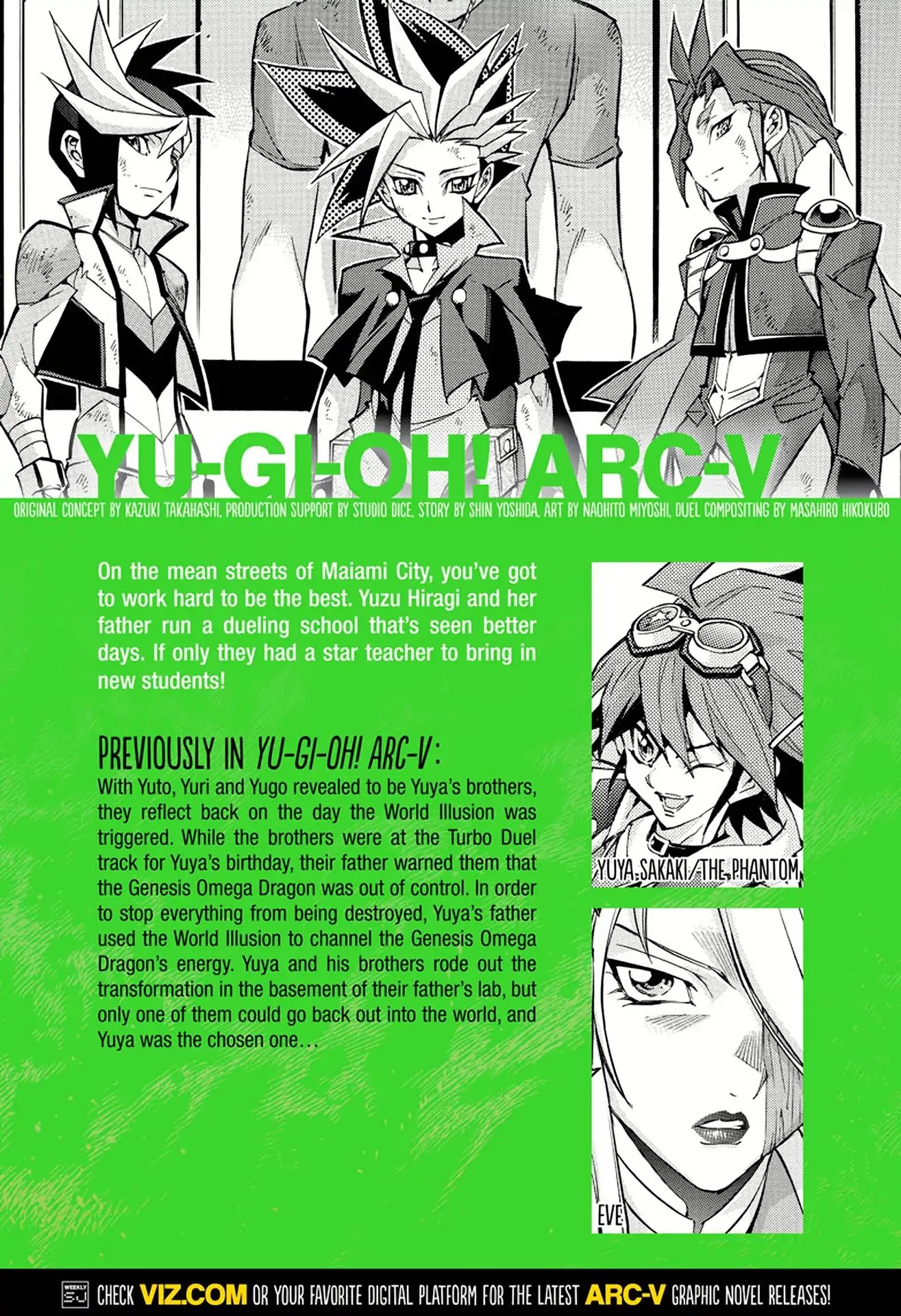 Yu-Gi-Oh! Arc-V Chapter 36 page 1 - Chapter 36: Vol.6 SCALE 36: The Power of Bonds!