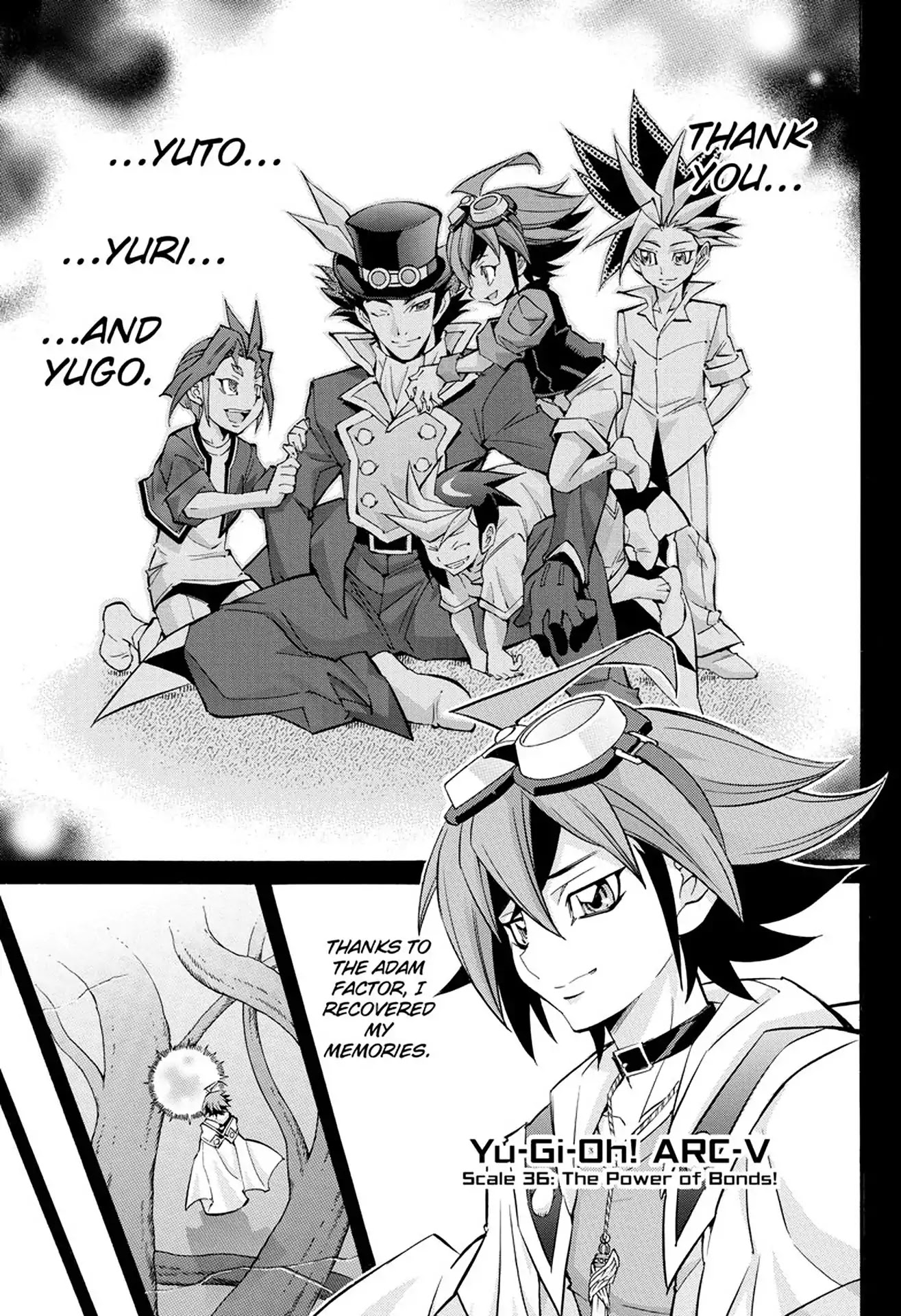 Yu-Gi-Oh! Arc-V Chapter 36 page 2 - Chapter 36: Vol.6 SCALE 36: The Power of Bonds!