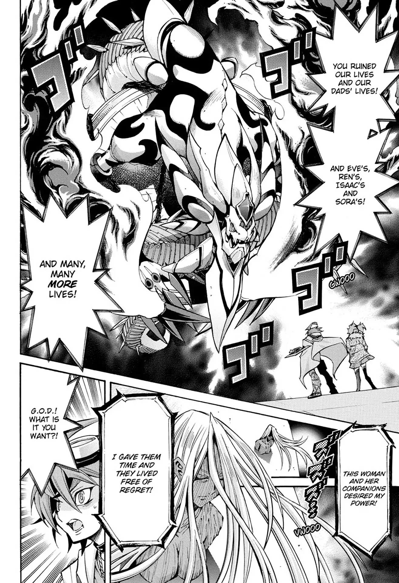 Yu-Gi-Oh! Arc-V Chapter 37 page 19 - Chapter 37: Vol.6 SCALE 37: The Cause of Everything!