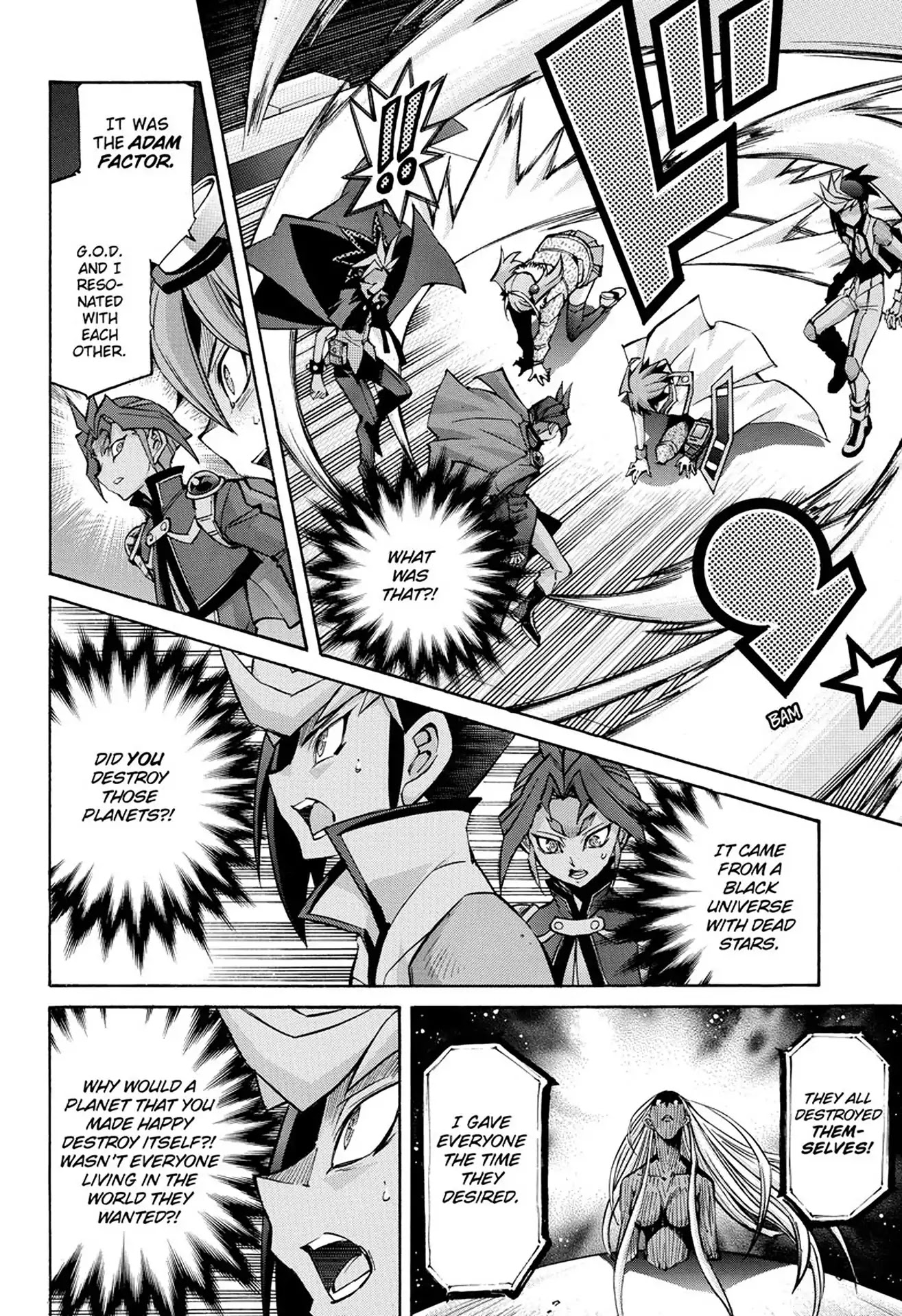 Yu-Gi-Oh! Arc-V Chapter 37 page 23 - Chapter 37: Vol.6 SCALE 37: The Cause of Everything!