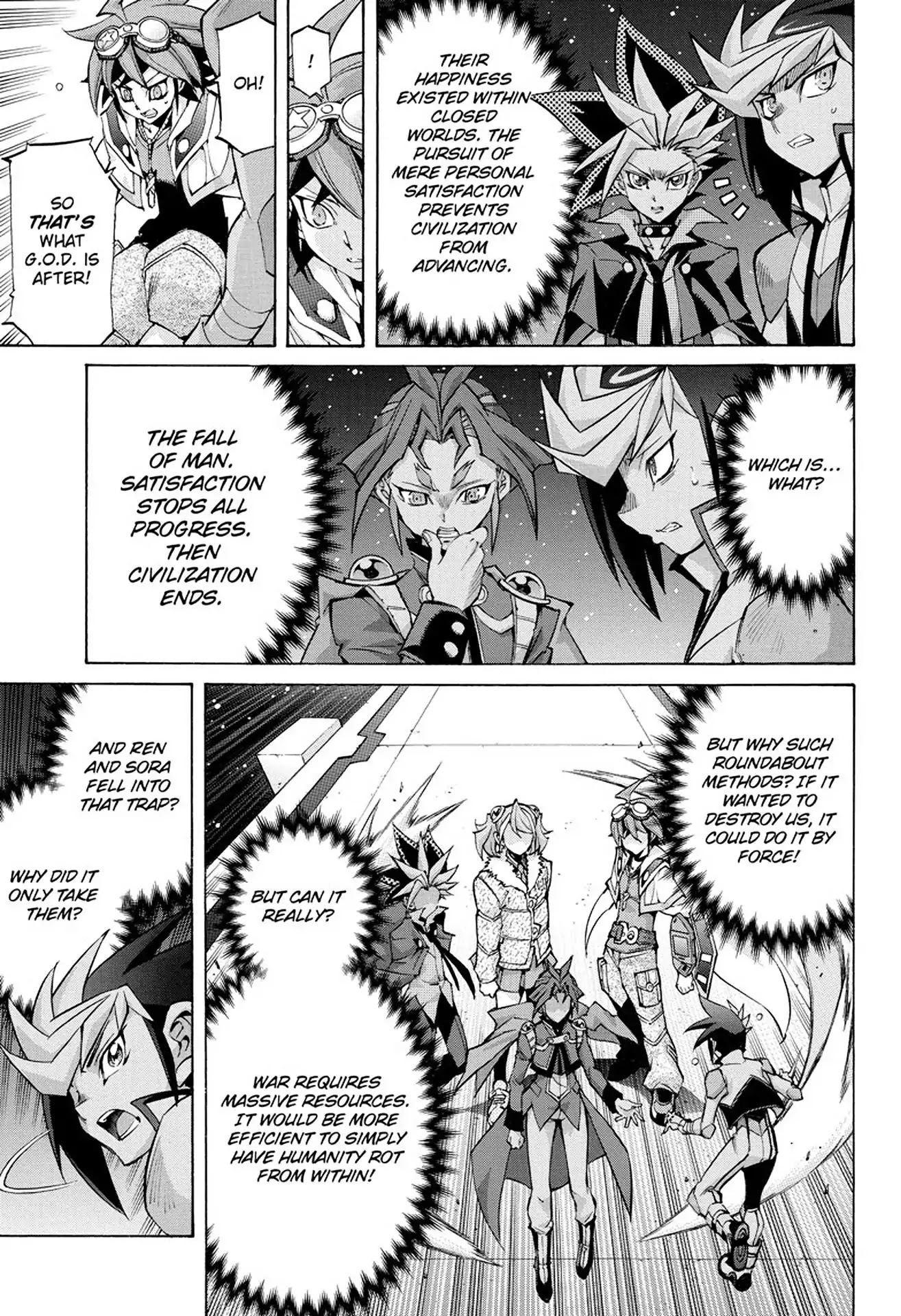 Yu-Gi-Oh! Arc-V Chapter 37 page 24 - Chapter 37: Vol.6 SCALE 37: The Cause of Everything!