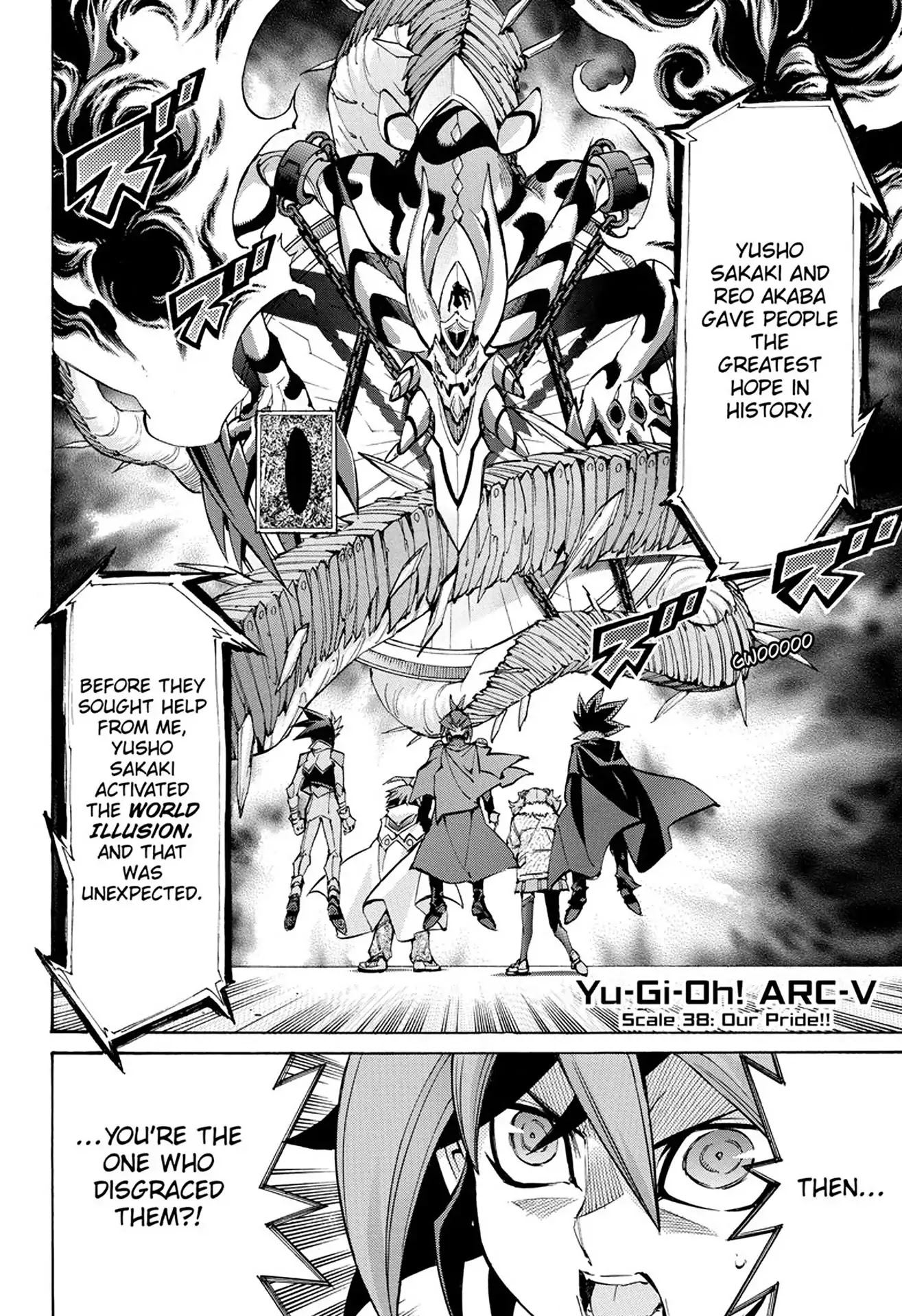 Yu-Gi-Oh! Arc-V Chapter 38 page 3 - Chapter 38: SCALE 38: Our Pride!