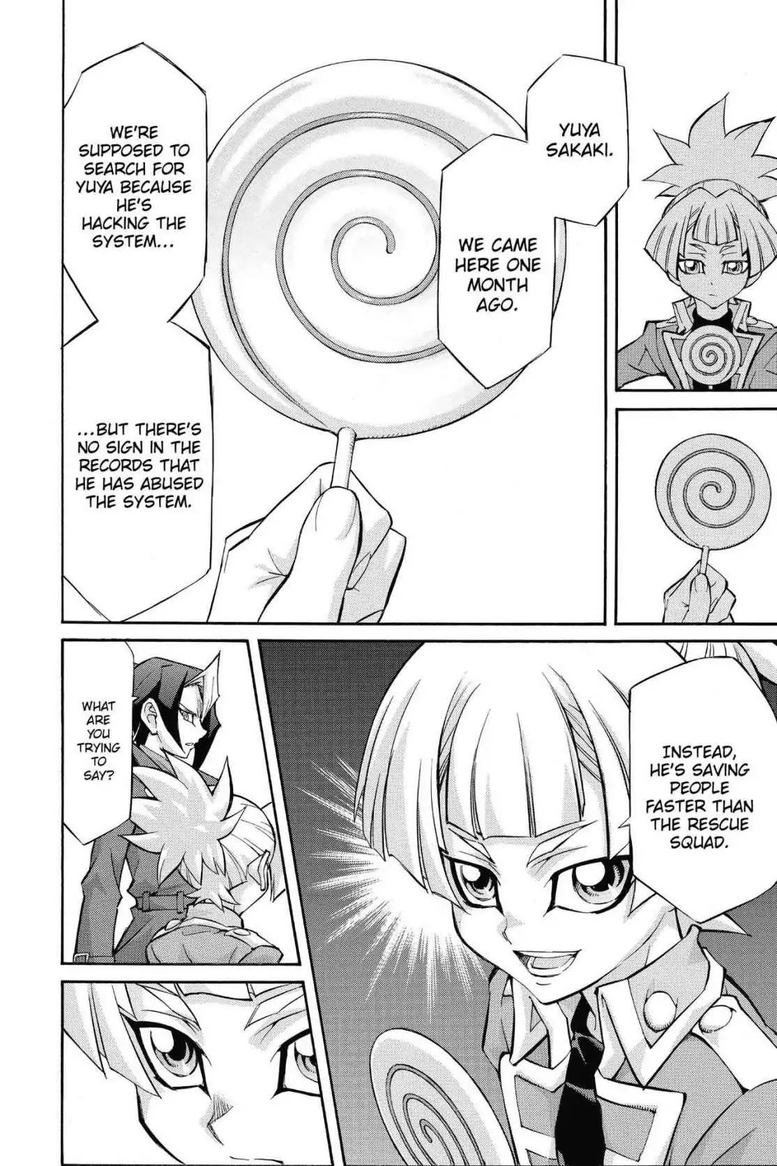 Yu-Gi-Oh! Arc-V Chapter 4 page 10 - Chapter 4: Vol.1 SCALE 4: The Hungry Assassin!!