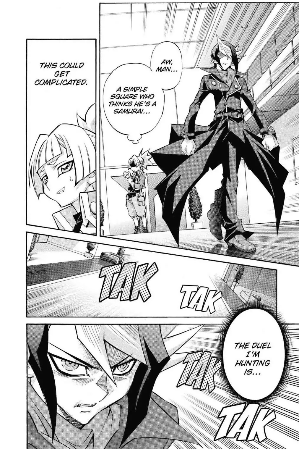 Yu-Gi-Oh! Arc-V Chapter 4 page 12 - Chapter 4: Vol.1 SCALE 4: The Hungry Assassin!!