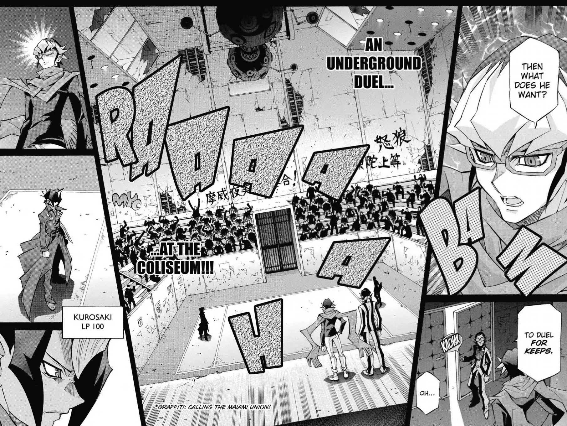 Yu-Gi-Oh! Arc-V Chapter 4 page 14 - Chapter 4: Vol.1 SCALE 4: The Hungry Assassin!!