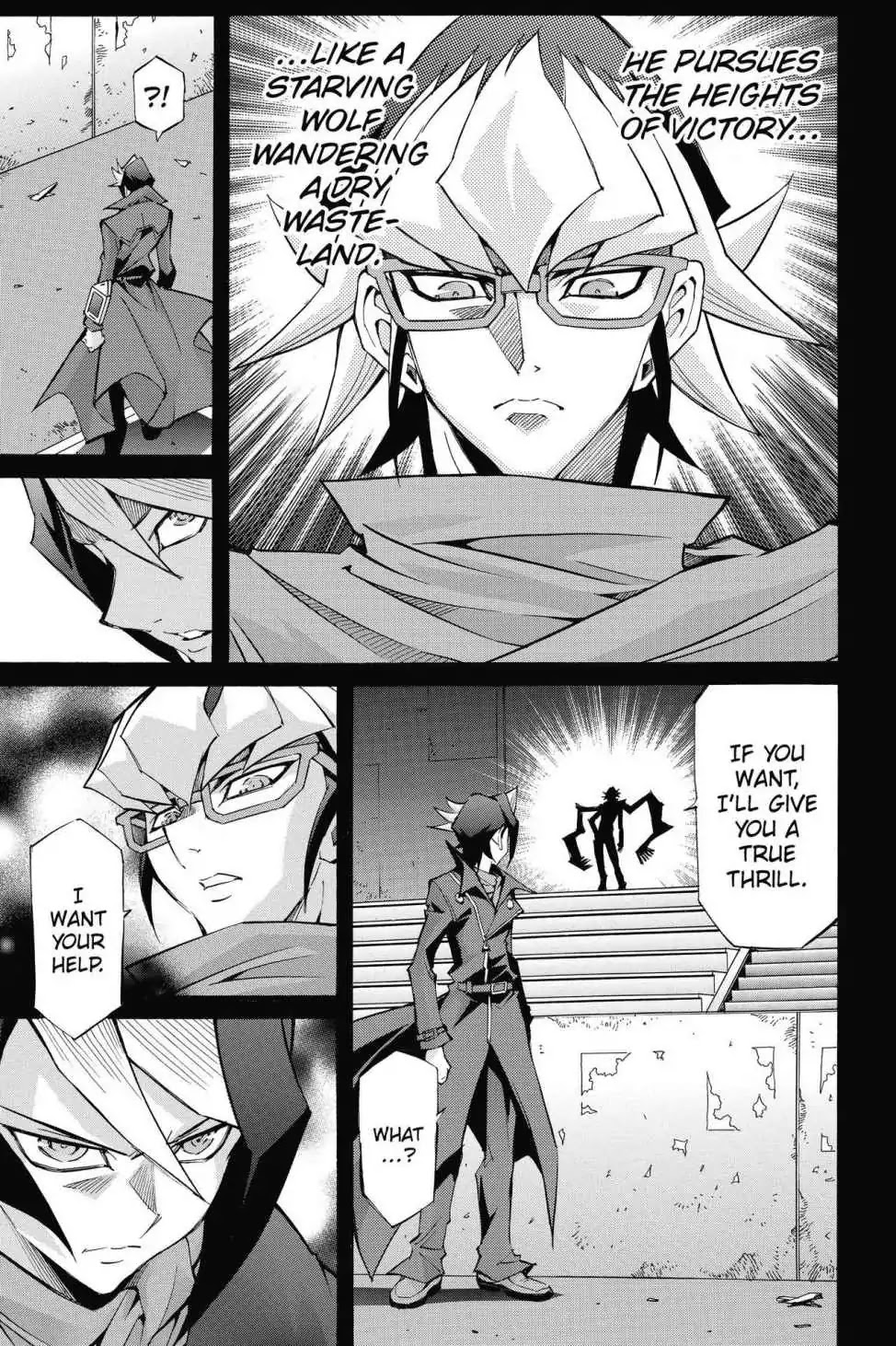 Yu-Gi-Oh! Arc-V Chapter 4 page 16 - Chapter 4: Vol.1 SCALE 4: The Hungry Assassin!!