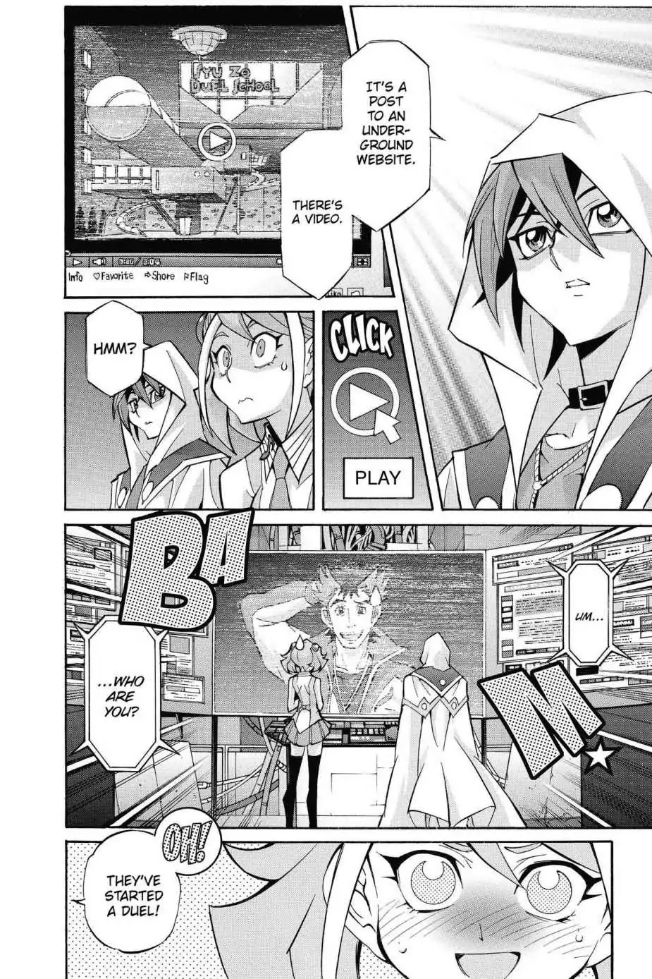 Yu-Gi-Oh! Arc-V Chapter 4 page 23 - Chapter 4: Vol.1 SCALE 4: The Hungry Assassin!!