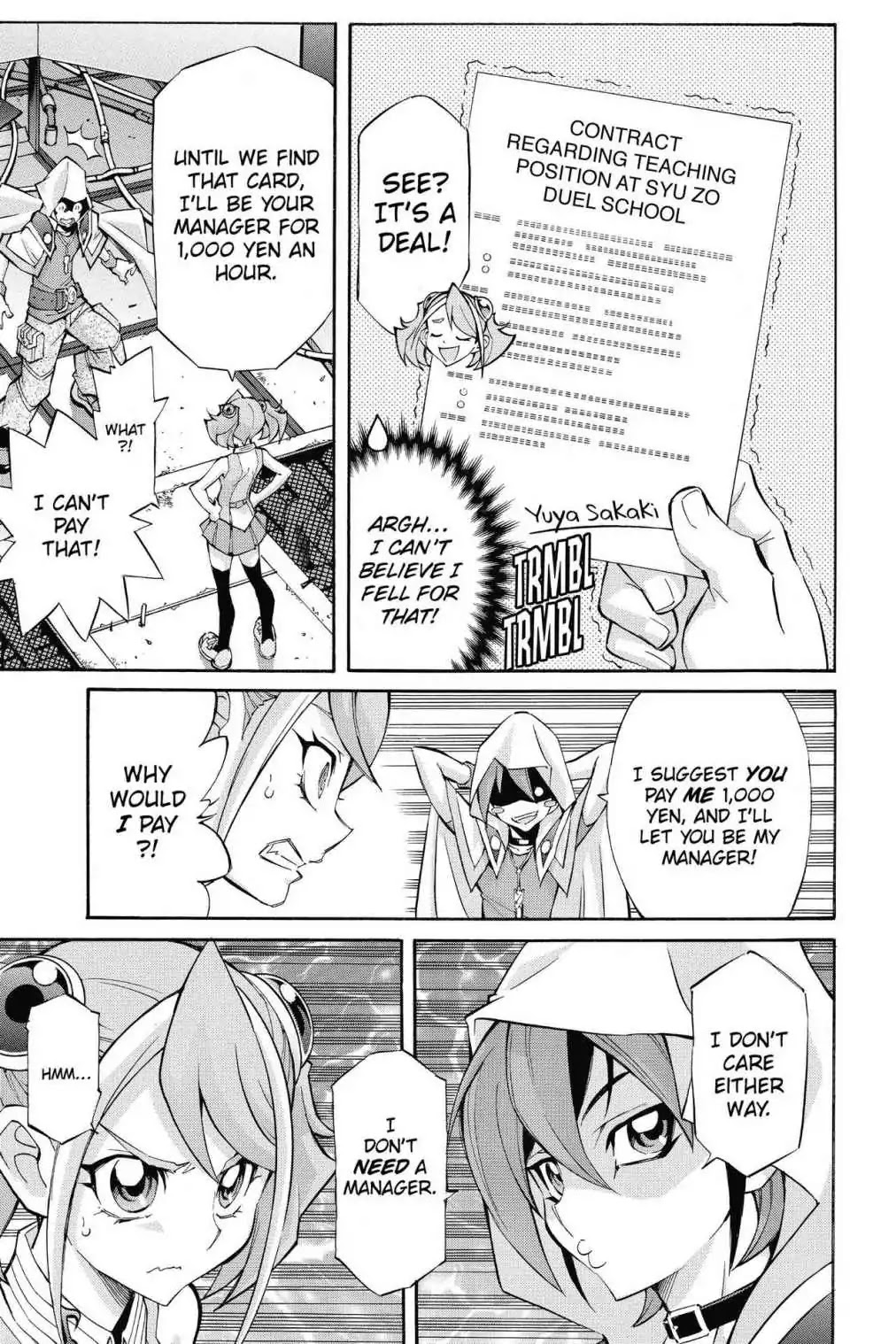 Yu-Gi-Oh! Arc-V Chapter 4 page 5 - Chapter 4: Vol.1 SCALE 4: The Hungry Assassin!!