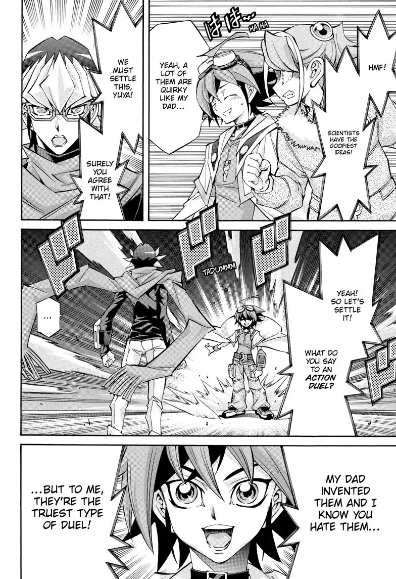 Yu-Gi-Oh! Arc-V Chapter 40 page 11 - Chapter 40: SCALE 40: The Adam Factors!