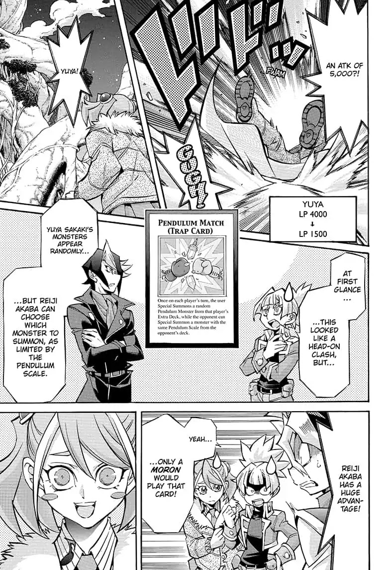 Yu-Gi-Oh! Arc-V Chapter 43 page 11 - Chapter 43: SCALE 43: Head-to-Head Cards!