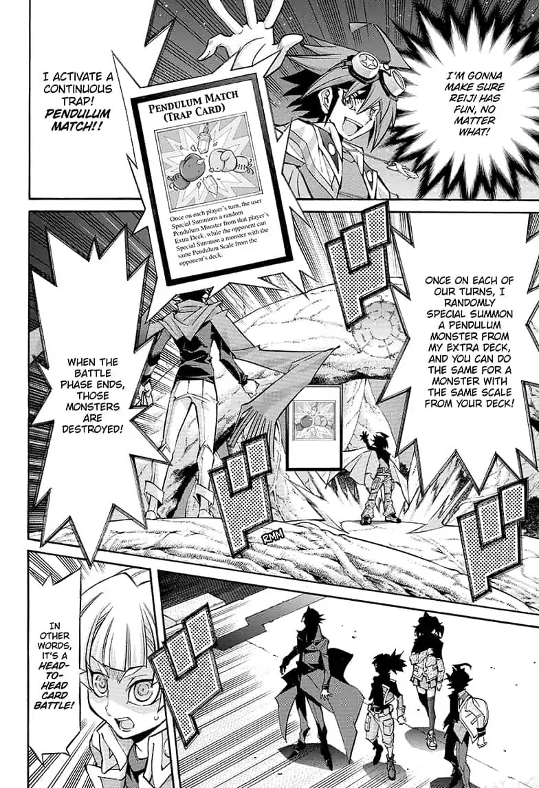 Yu-Gi-Oh! Arc-V Chapter 43 page 2 - Chapter 43: SCALE 43: Head-to-Head Cards!