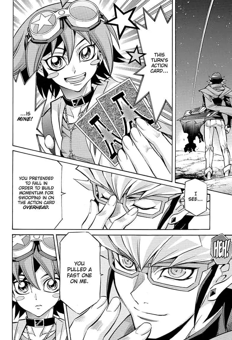 Yu-Gi-Oh! Arc-V Chapter 43 page 28 - Chapter 43: SCALE 43: Head-to-Head Cards!