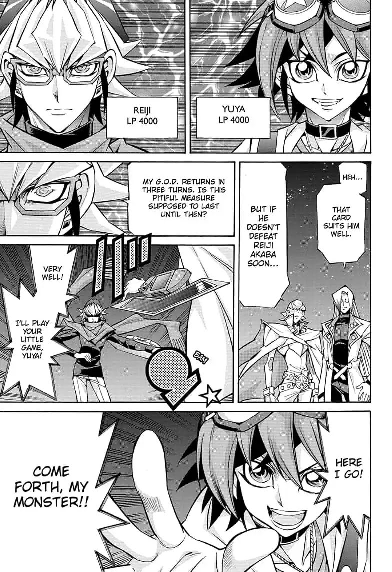Yu-Gi-Oh! Arc-V Chapter 43 page 3 - Chapter 43: SCALE 43: Head-to-Head Cards!