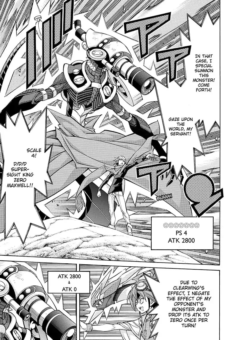 Yu-Gi-Oh! Arc-V Chapter 43 page 5 - Chapter 43: SCALE 43: Head-to-Head Cards!