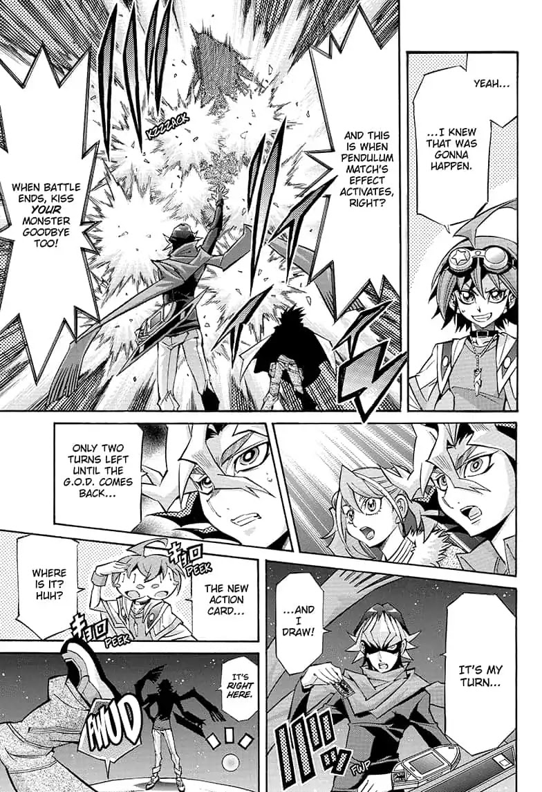 Yu-Gi-Oh! Arc-V Chapter 43 page 7 - Chapter 43: SCALE 43: Head-to-Head Cards!