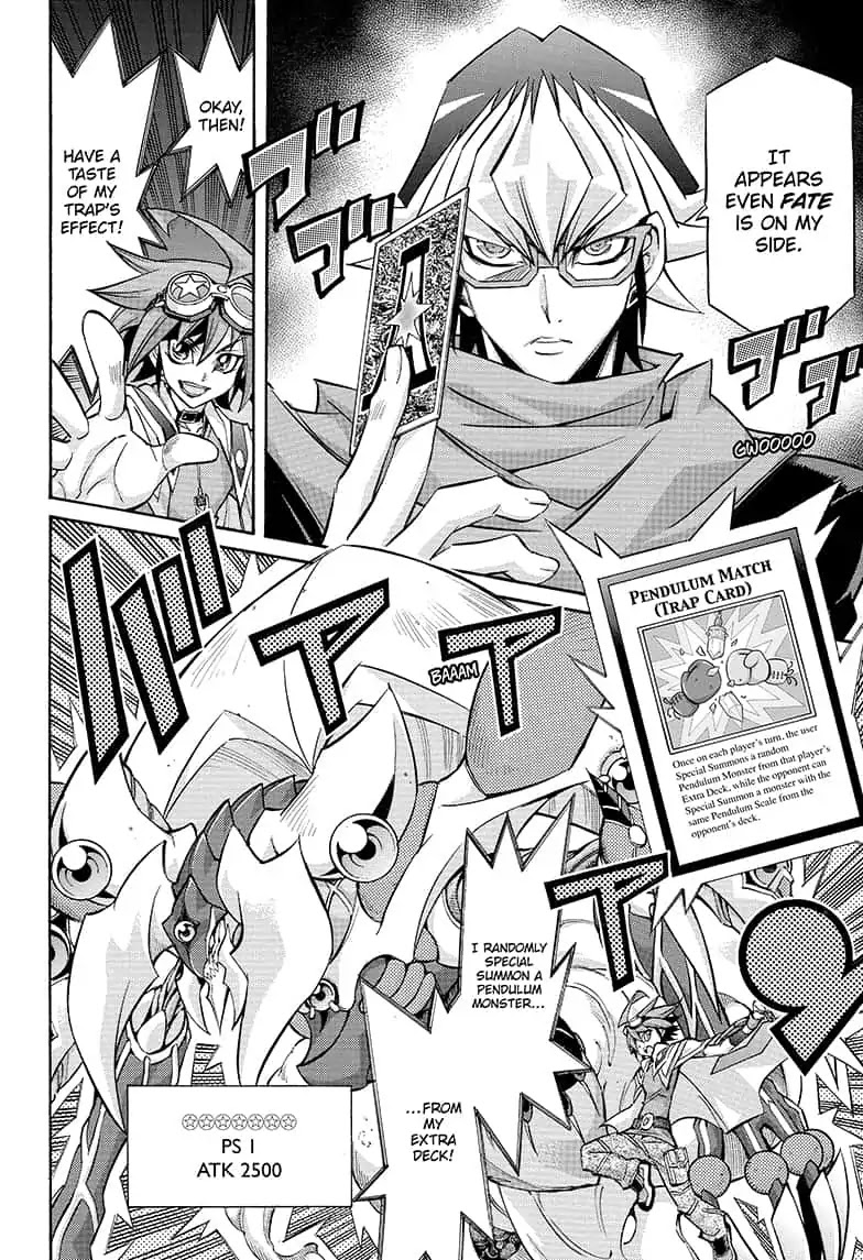 Yu-Gi-Oh! Arc-V Chapter 43 page 8 - Chapter 43: SCALE 43: Head-to-Head Cards!