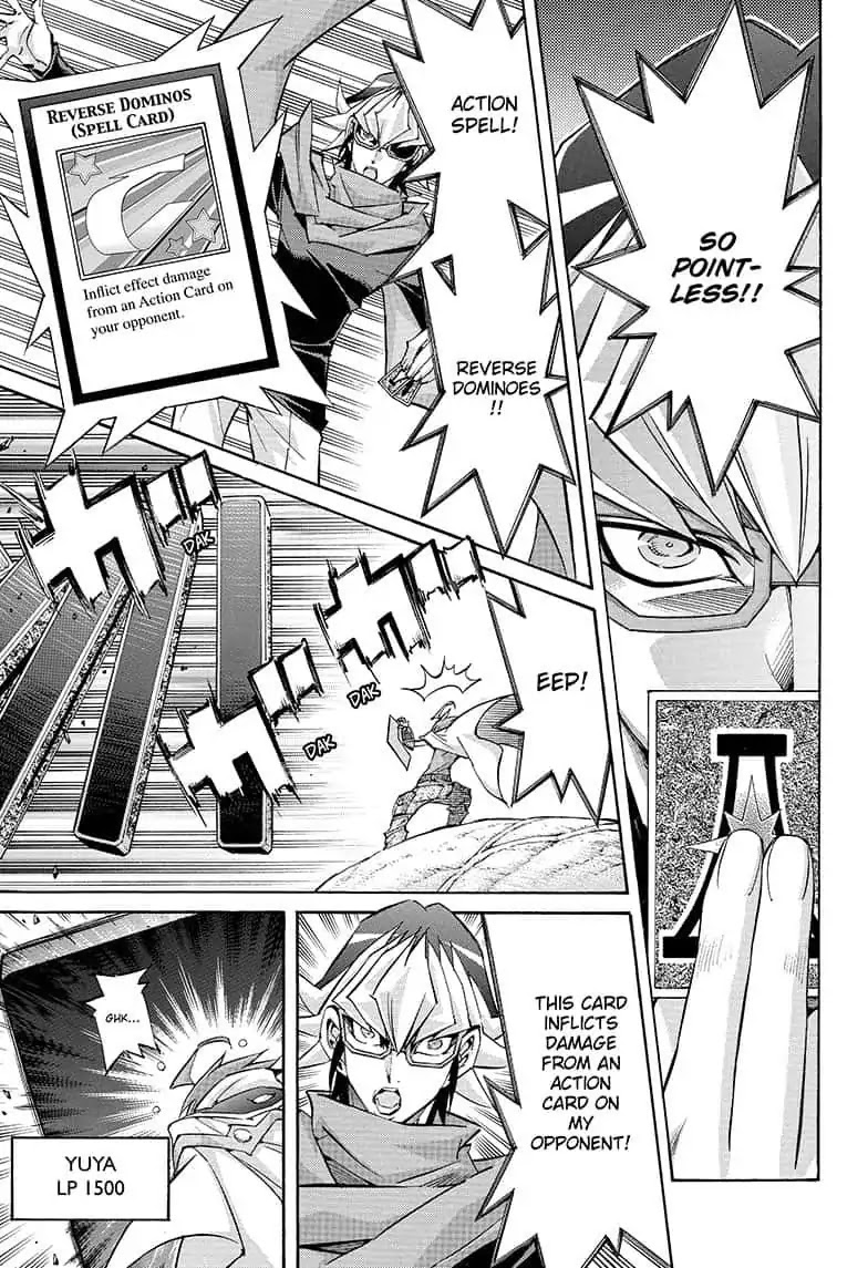 Yu-Gi-Oh! Arc-V Chapter 44 page 11 - Chapter 44: SCALE 44: Action Battle!!