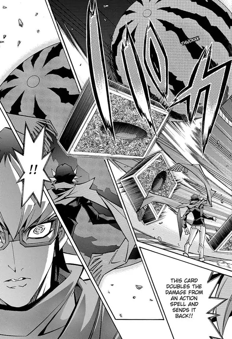 Yu-Gi-Oh! Arc-V Chapter 44 page 13 - Chapter 44: SCALE 44: Action Battle!!