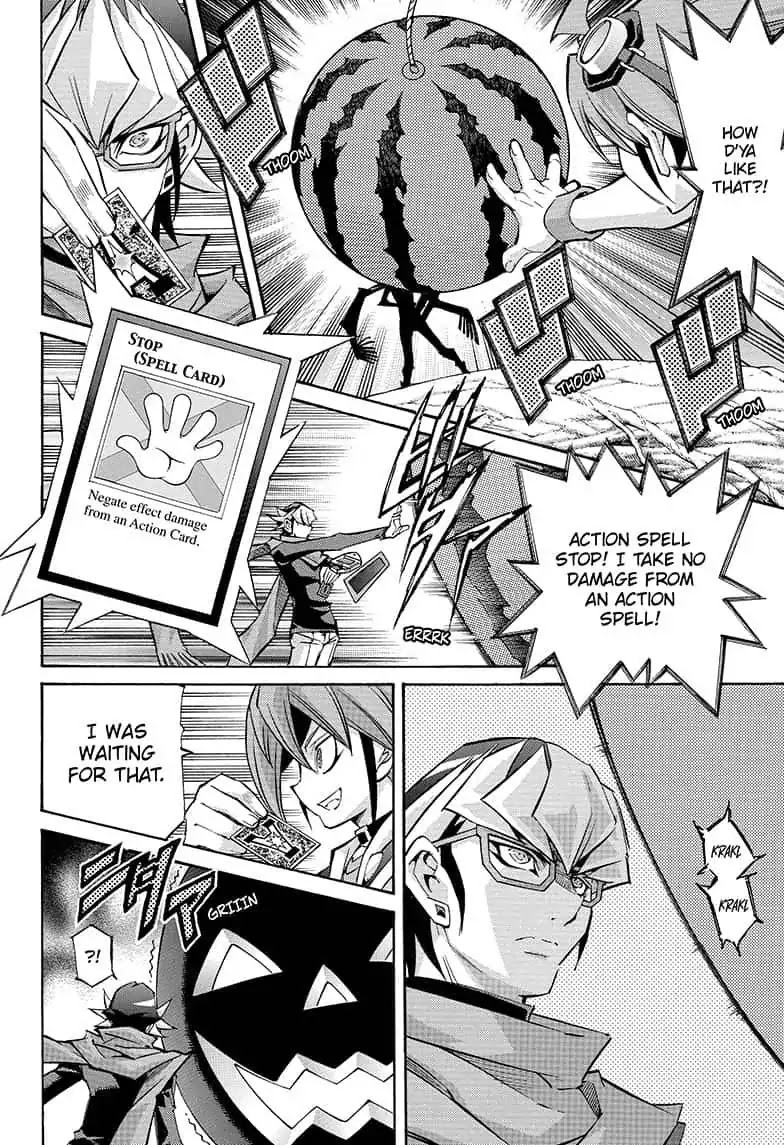 Yu-Gi-Oh! Arc-V Chapter 44 page 14 - Chapter 44: SCALE 44: Action Battle!!