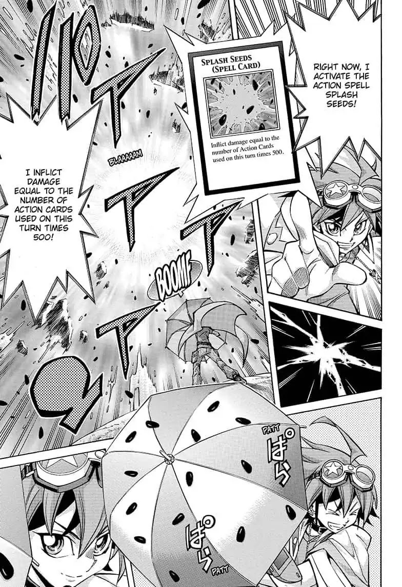 Yu-Gi-Oh! Arc-V Chapter 44 page 15 - Chapter 44: SCALE 44: Action Battle!!