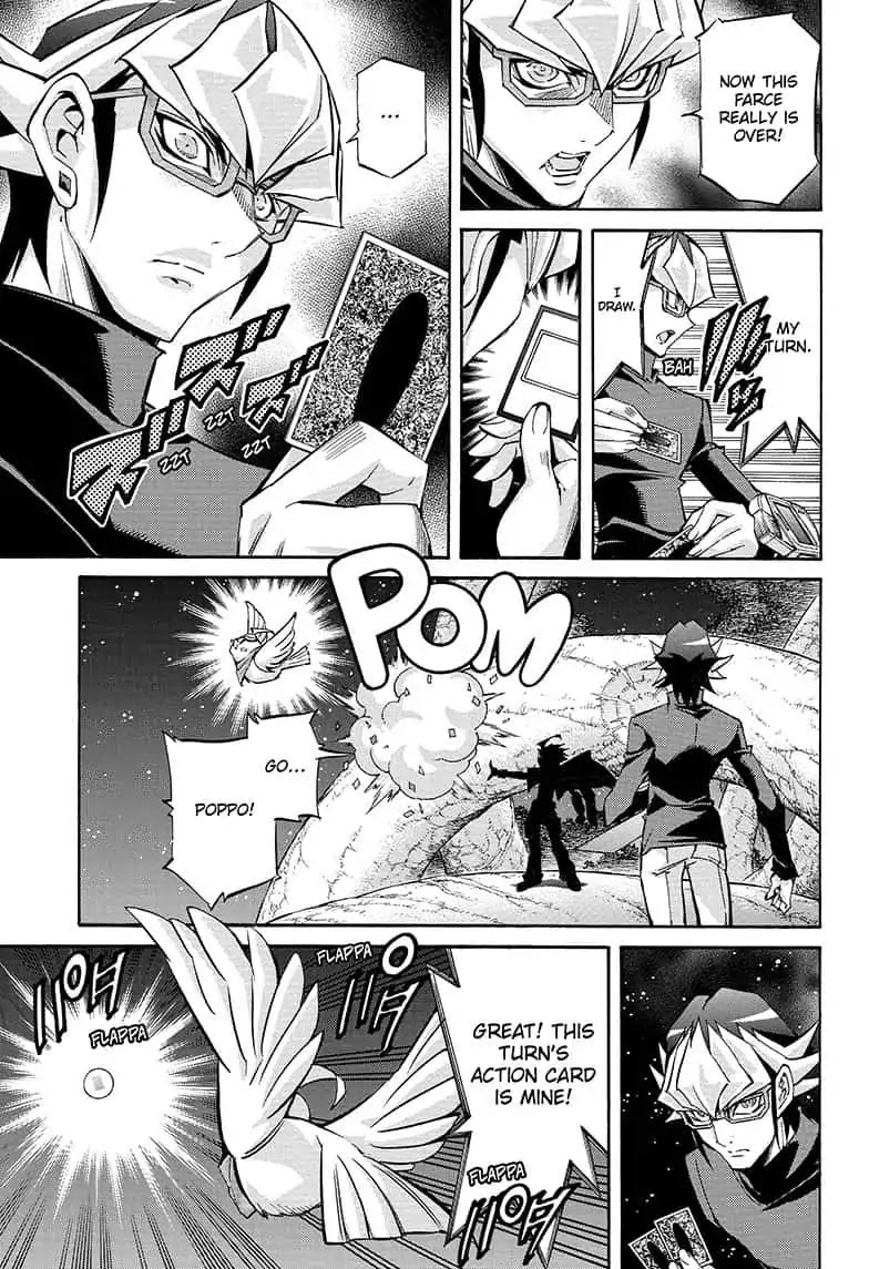 Yu-Gi-Oh! Arc-V Chapter 44 page 17 - Chapter 44: SCALE 44: Action Battle!!