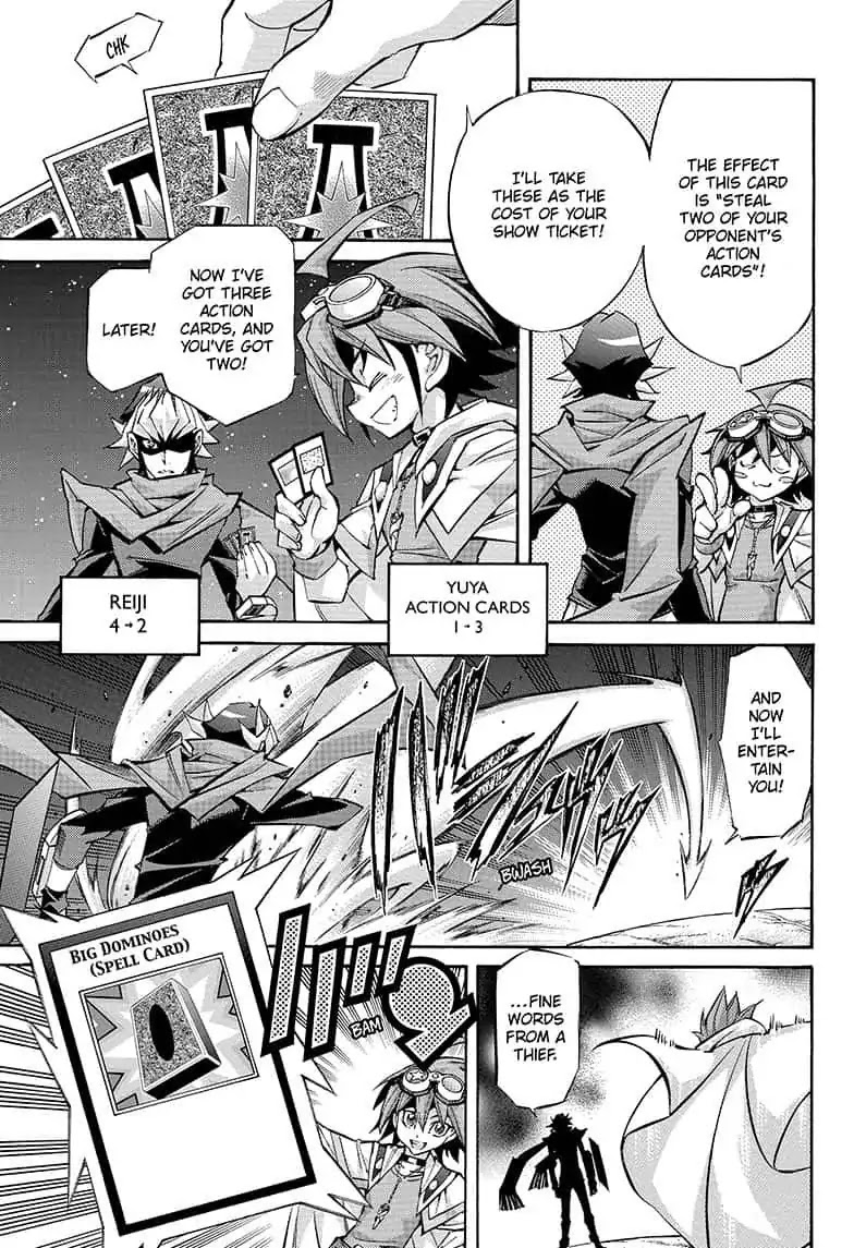 Yu-Gi-Oh! Arc-V Chapter 44 page 7 - Chapter 44: SCALE 44: Action Battle!!