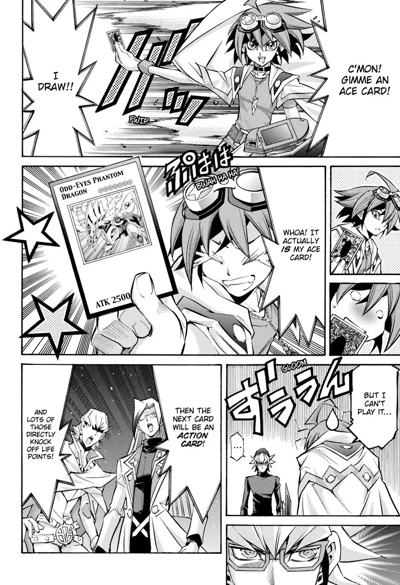 Yu-Gi-Oh! Arc-V Chapter 45 page 4 - Chapter 45: SCALE 45: Arc of Destiny!