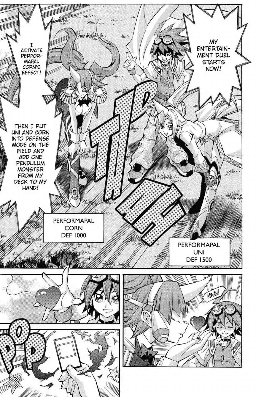 Yu-Gi-Oh! Arc-V Chapter 5 page 23 - Chapter 5: Vol.1 SCALE 5: Assault! Raidraptors!!