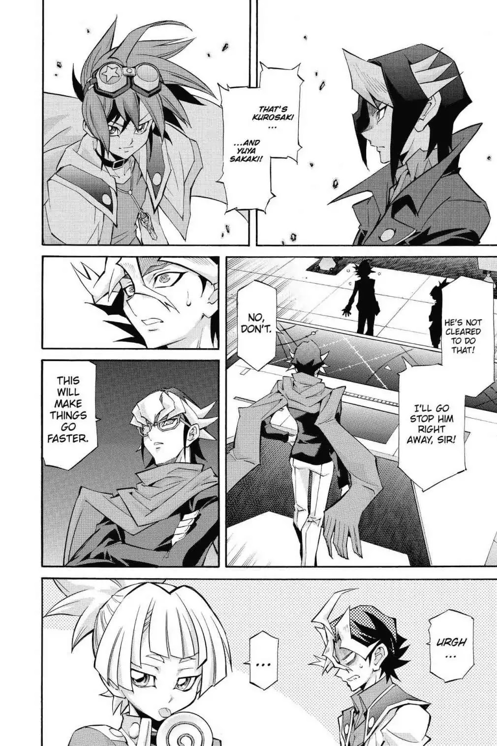 Yu-Gi-Oh! Arc-V Chapter 5 page 4 - Chapter 5: Vol.1 SCALE 5: Assault! Raidraptors!!