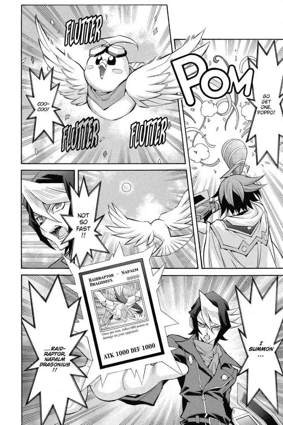 Yu-Gi-Oh! Arc-V Chapter 5 page 8 - Chapter 5: Vol.1 SCALE 5: Assault! Raidraptors!!